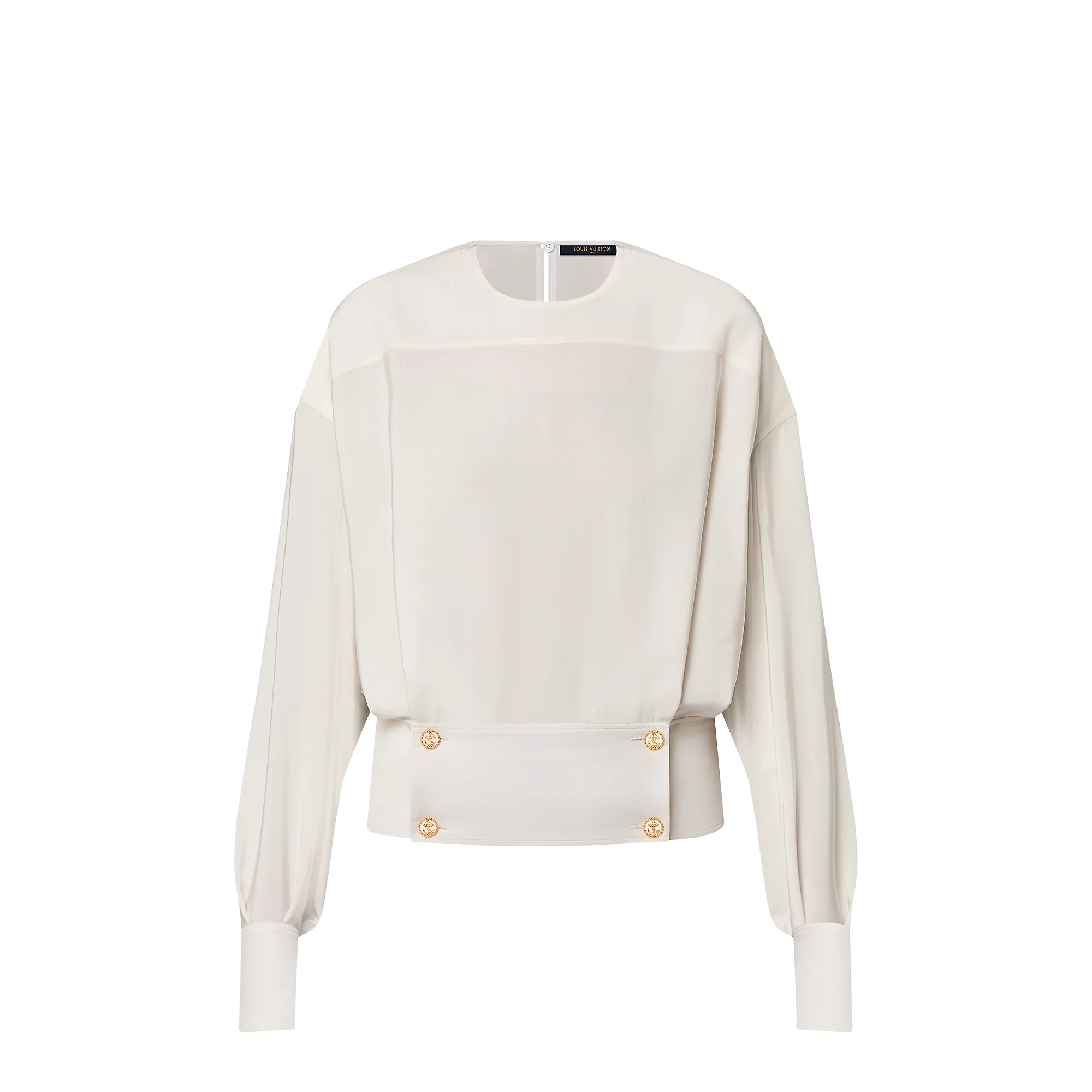 Louis Vuitton Nautical Silk Blouse - Women - Ready-to-Wear 1AFKXW