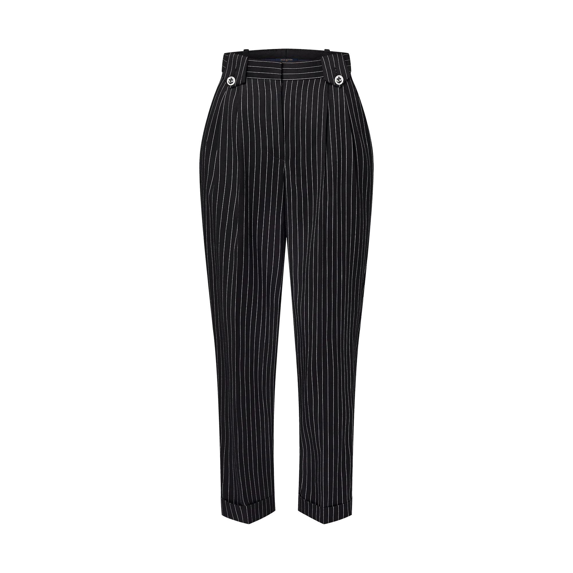 Louis Vuitton Tailored Pinstripe Carrot Pants - Women - Ready-to-Wear 1AFMFV