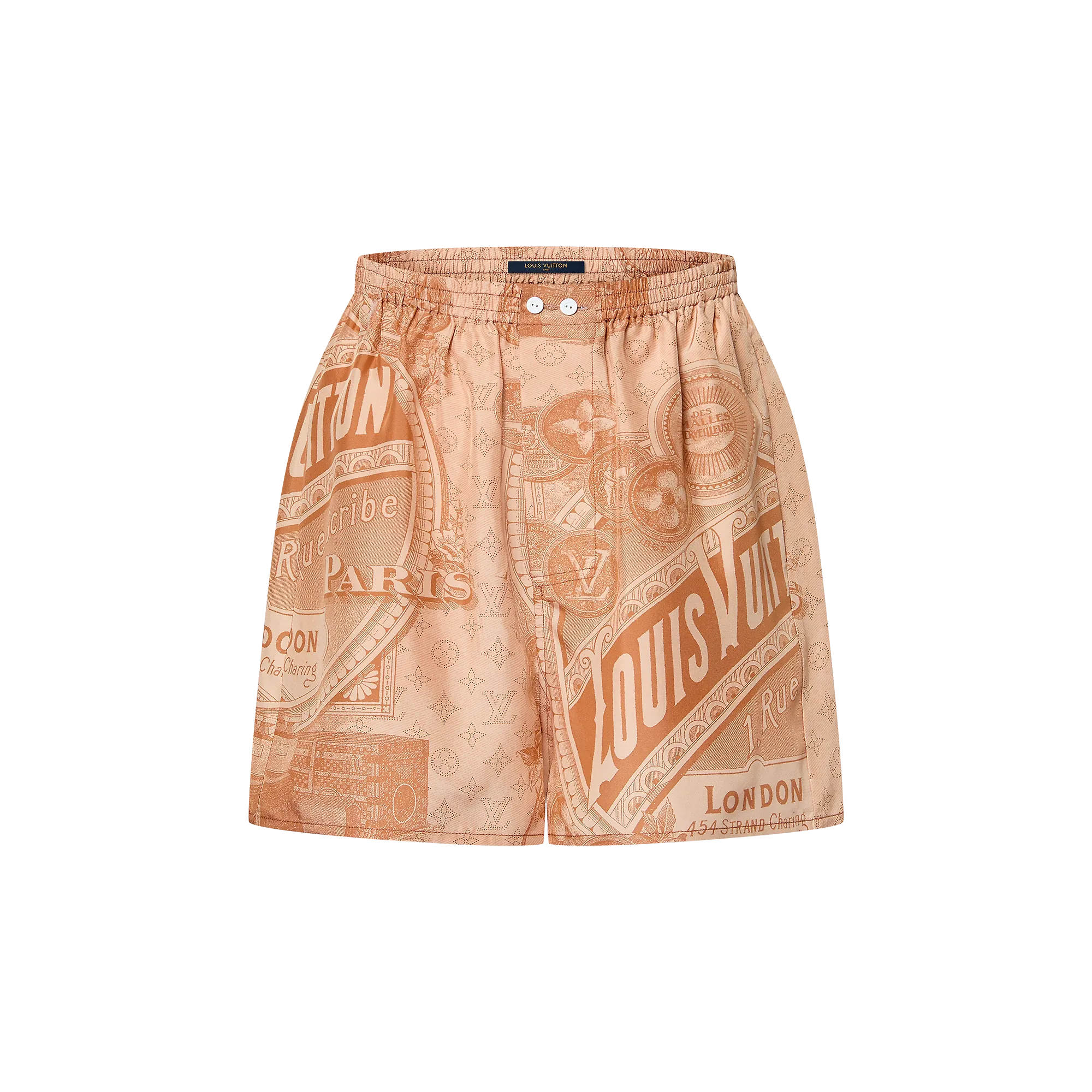 Louis Vuitton Vintage Print Boxer Shorts - Women - Ready-to-Wear 1AFMK3