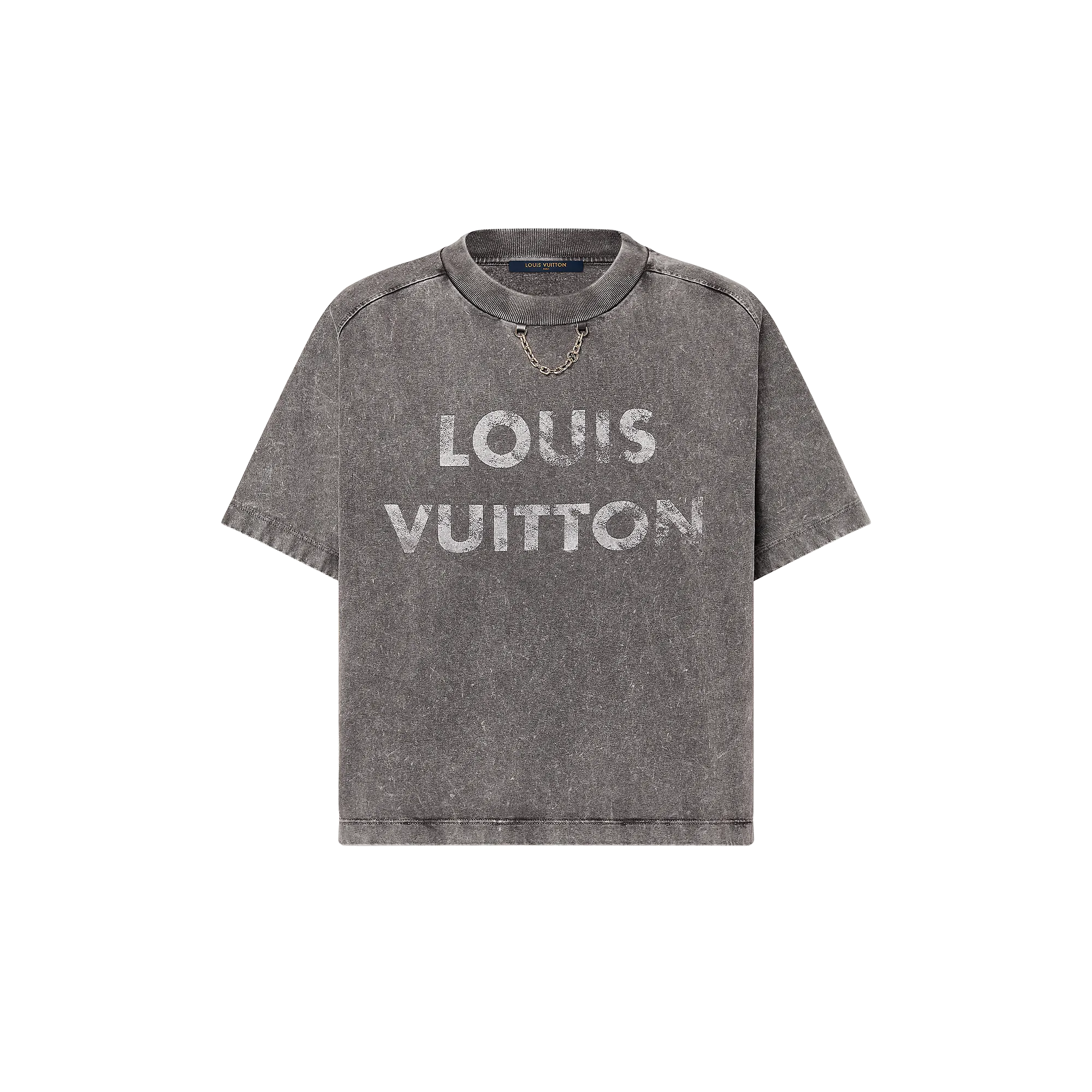 Louis Vuitton Vintage-Effect Louis Vuitton T-Shirt - Women - Ready-to-Wear 1AFMP8