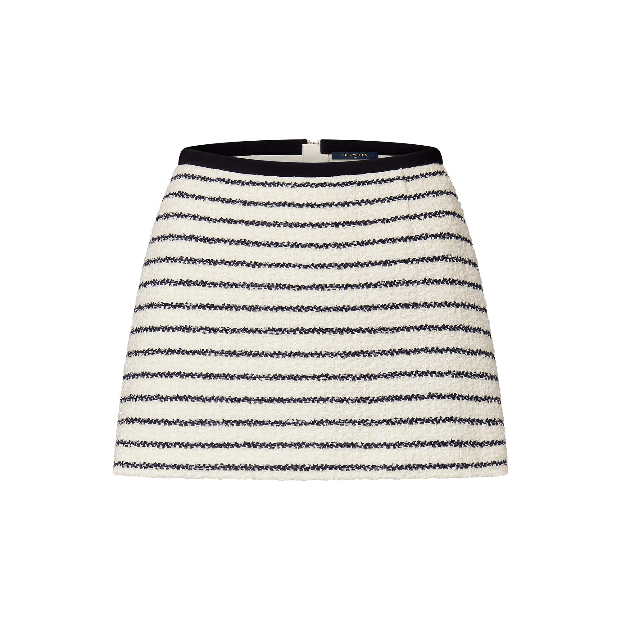 Louis Vuitton Striped Tweed Mini Skirt - Women - Ready-to-Wear 1AFN26