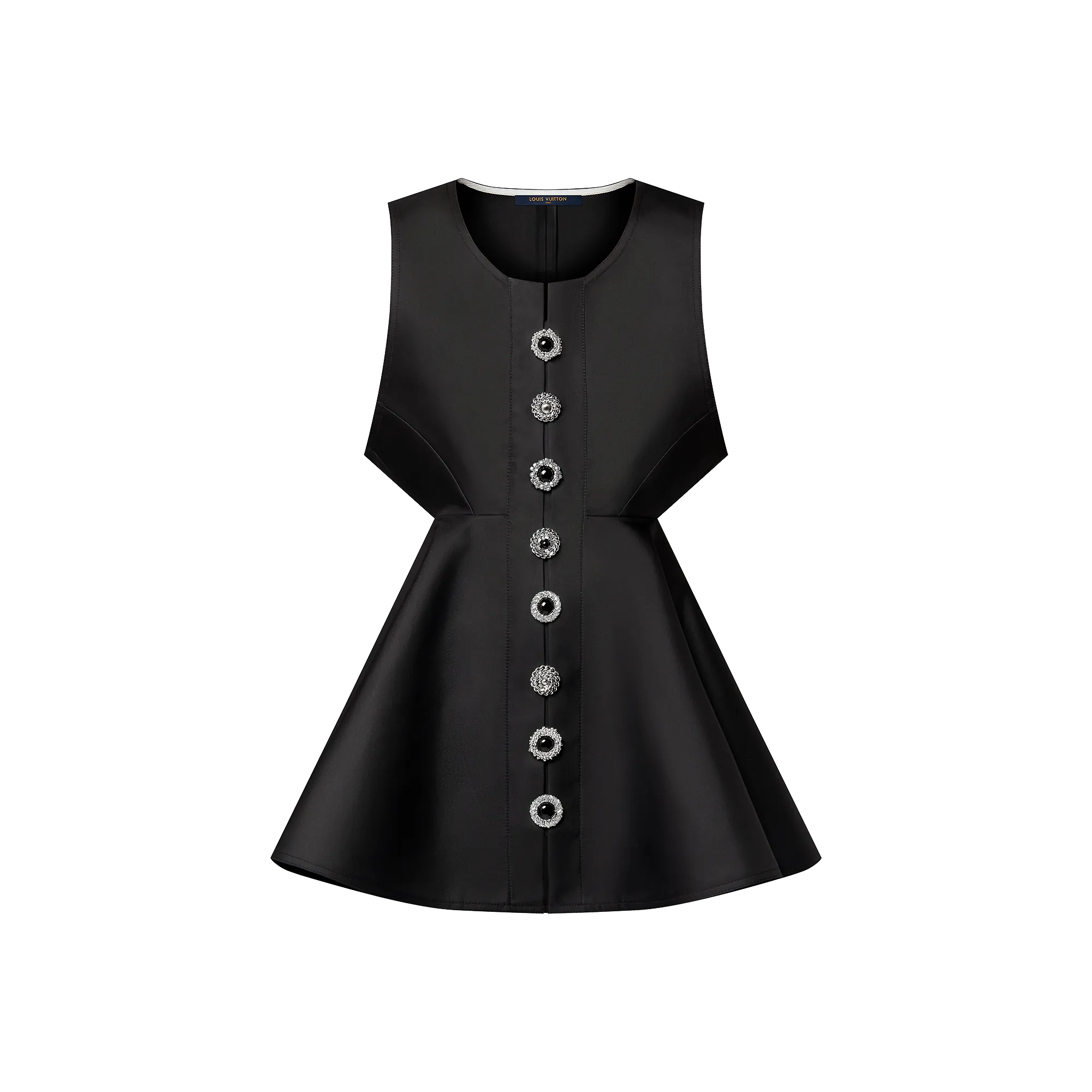 Louis Vuitton Boxy Button Front Dress - Women - Ready-to-Wear 1AFPB2