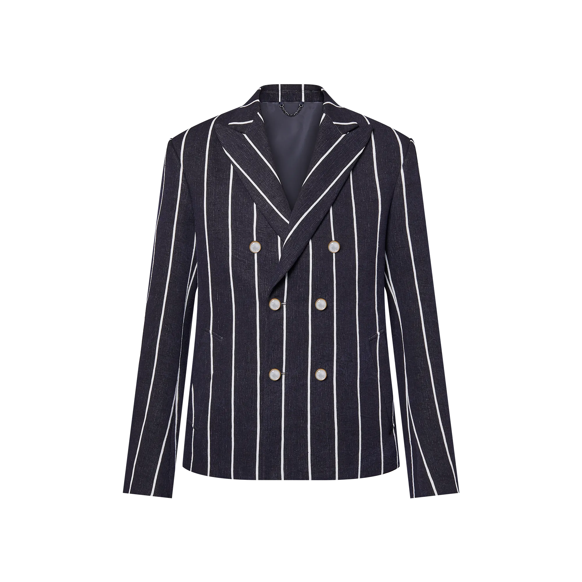 Louis Vuitton Double-Breasted Linen And Cotton Blend Tailored Jacket - Men - Ready-to-Wear 1AFQHK