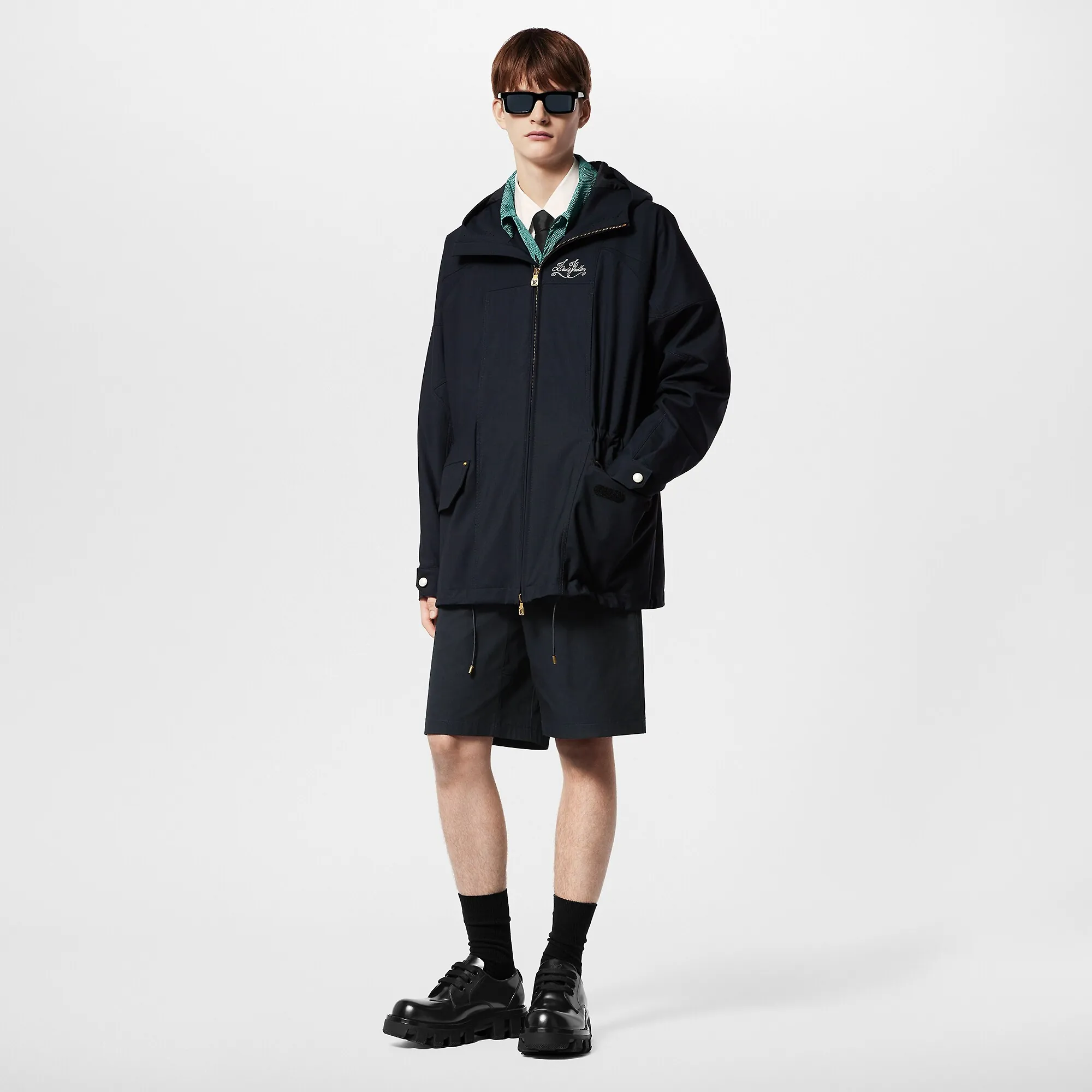 Louis Vuitton Technical Wool Parka - Men - Ready-to-Wear 1AFRJ8