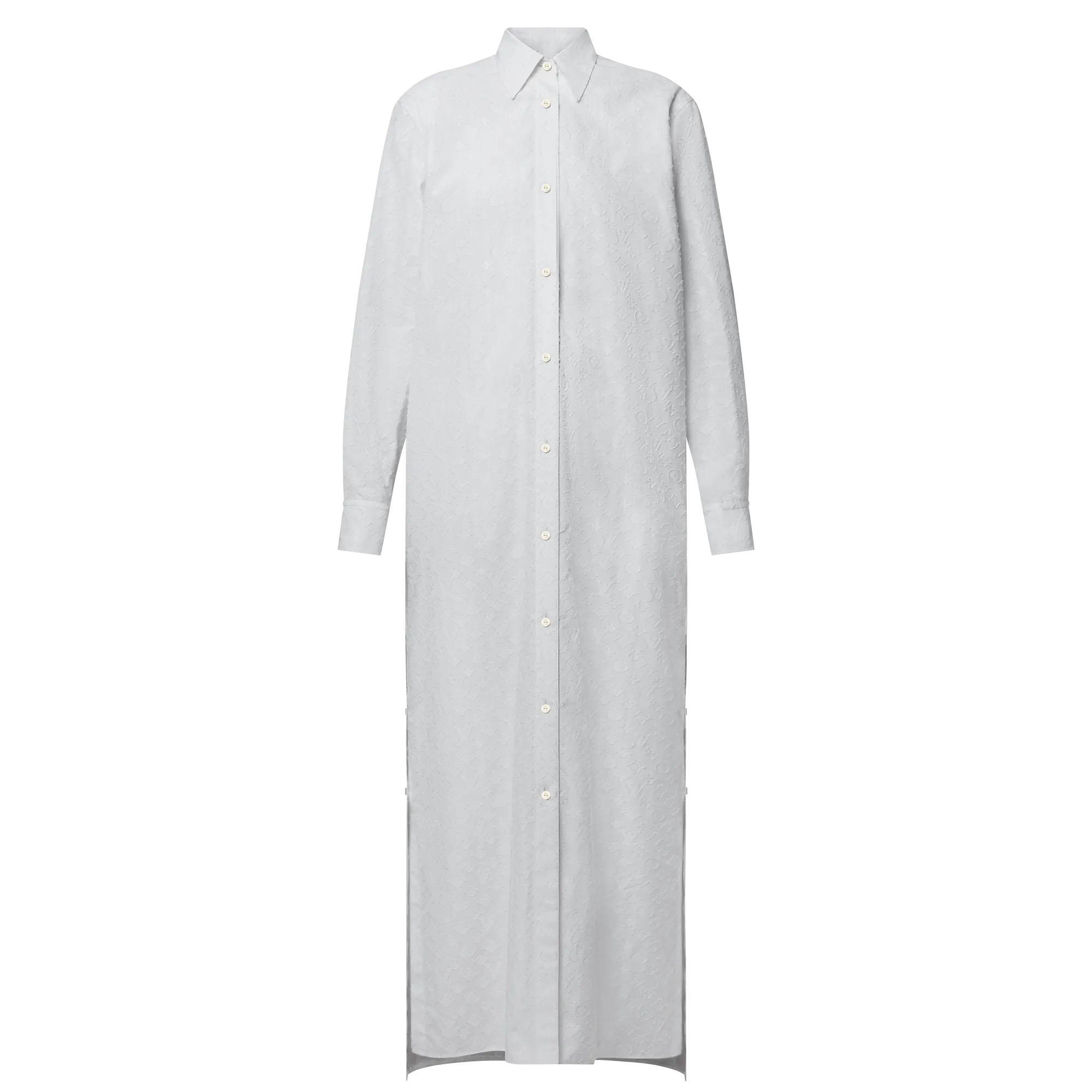 Louis Vuitton Monogram Fil Coupé Shirt Dress - Women - Ready-to-Wear 1AFSVO