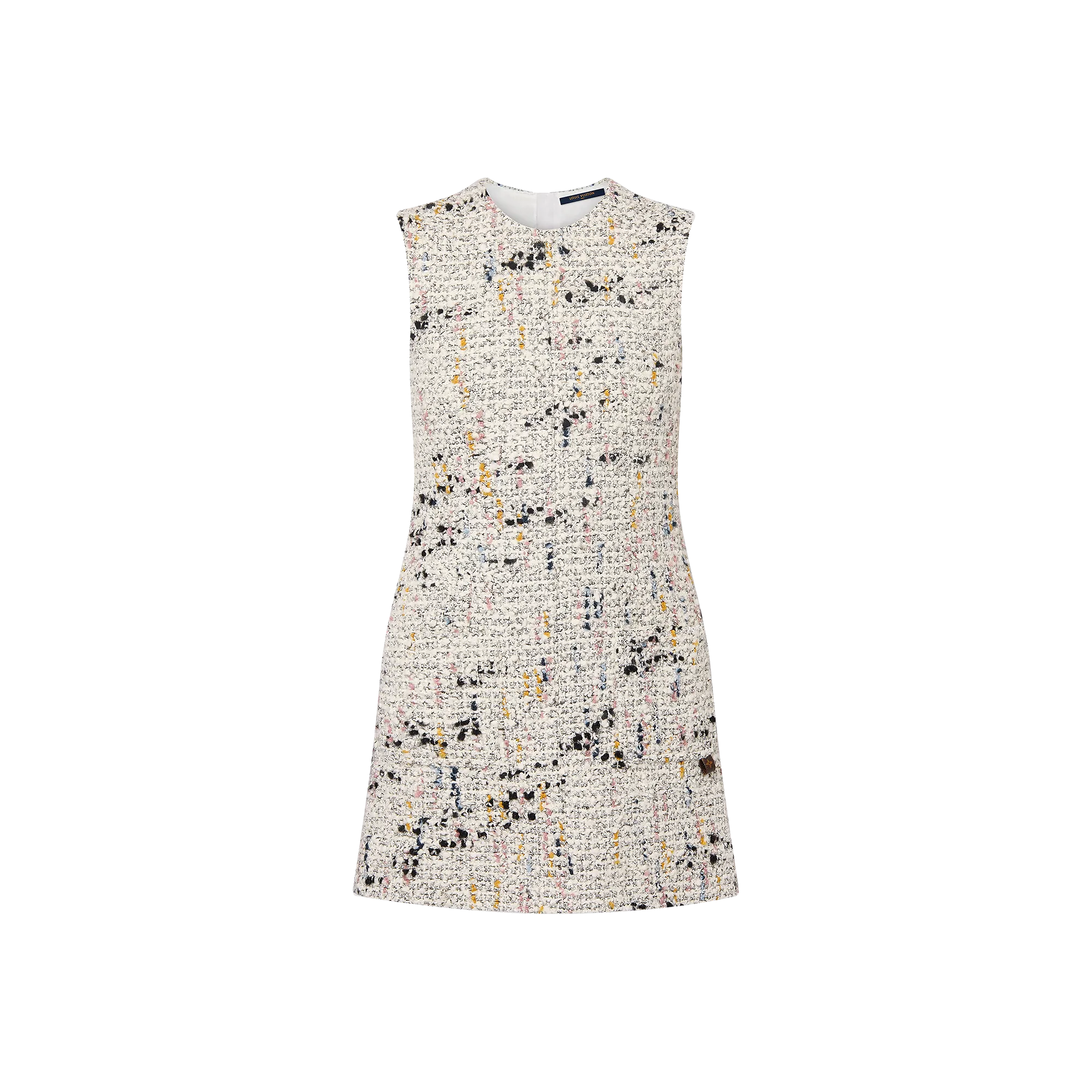 Louis Vuitton Bouclette Tweed A - line Dress - Women - Ready - to - Wear 1AFSYZ