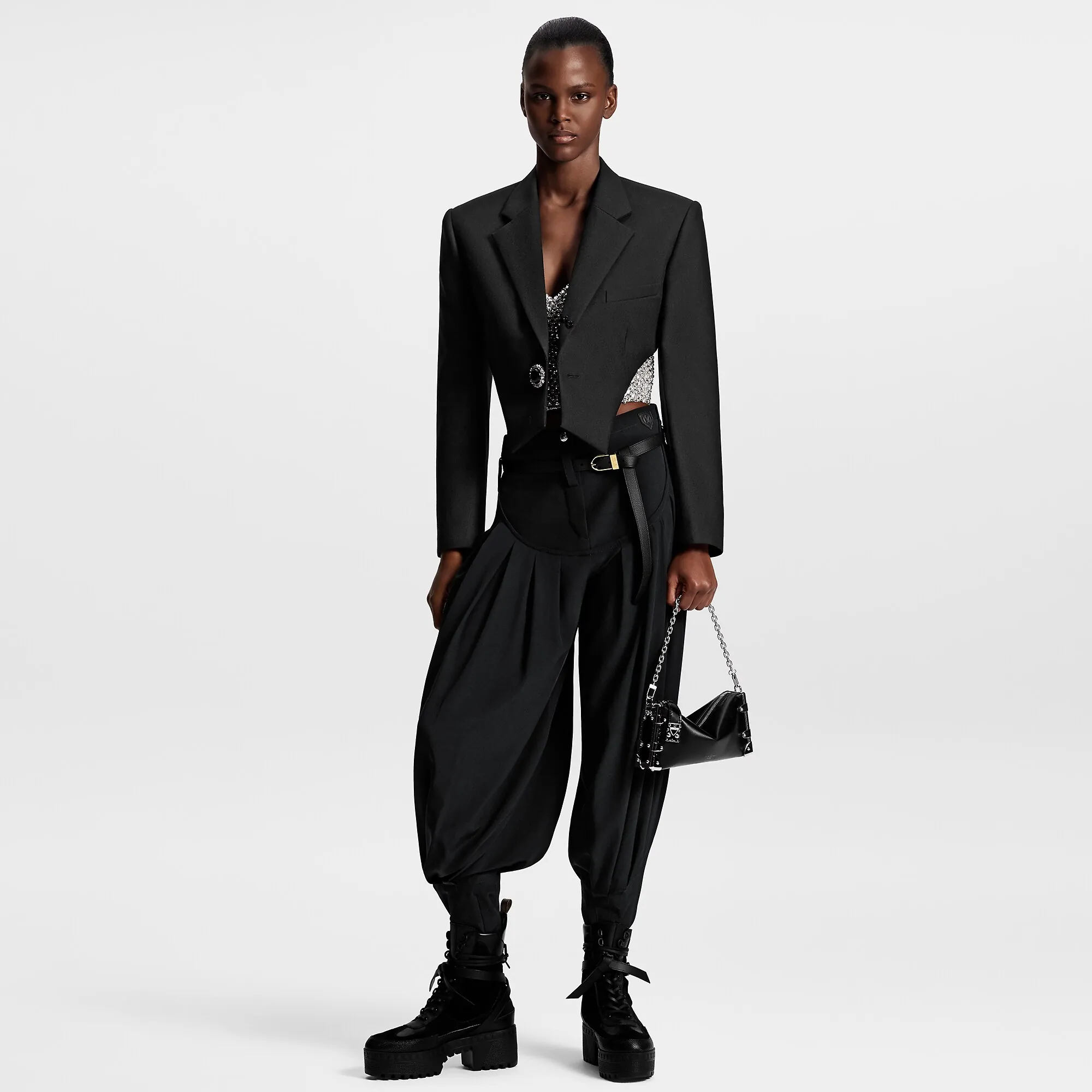 Louis Vuitton Belted Balloon Pants - Women - Ready-to-Wear 1AFTBW