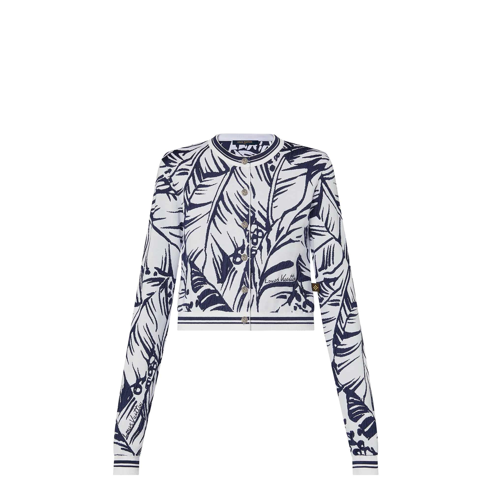 Louis Vuitton Palm Knit Cardigan - Women - Ready-to-Wear 1AFTUJ