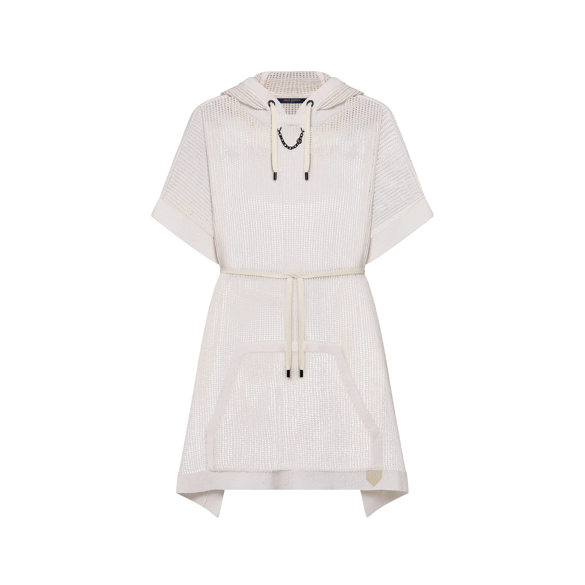 Louis Vuitton Mesh Knit Short-Sleeved Poncho - Women - Ready-to-Wear 1AFTUQ