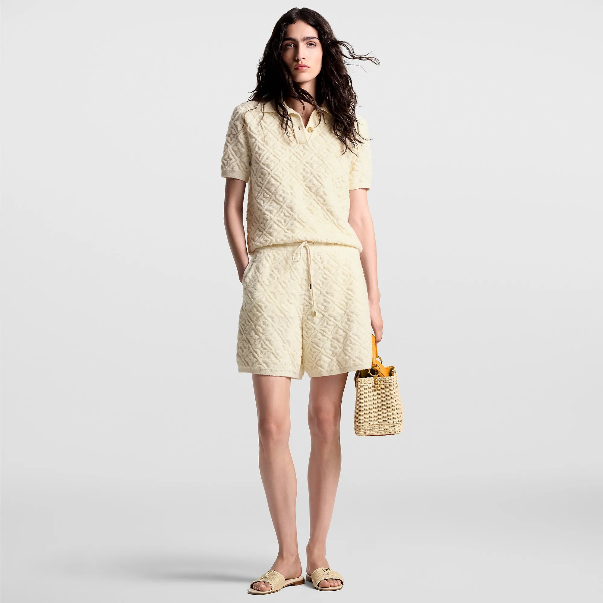 Louis Vuitton Monogram Toweling Polo Top - Women - Ready-to-Wear 1AFTWH