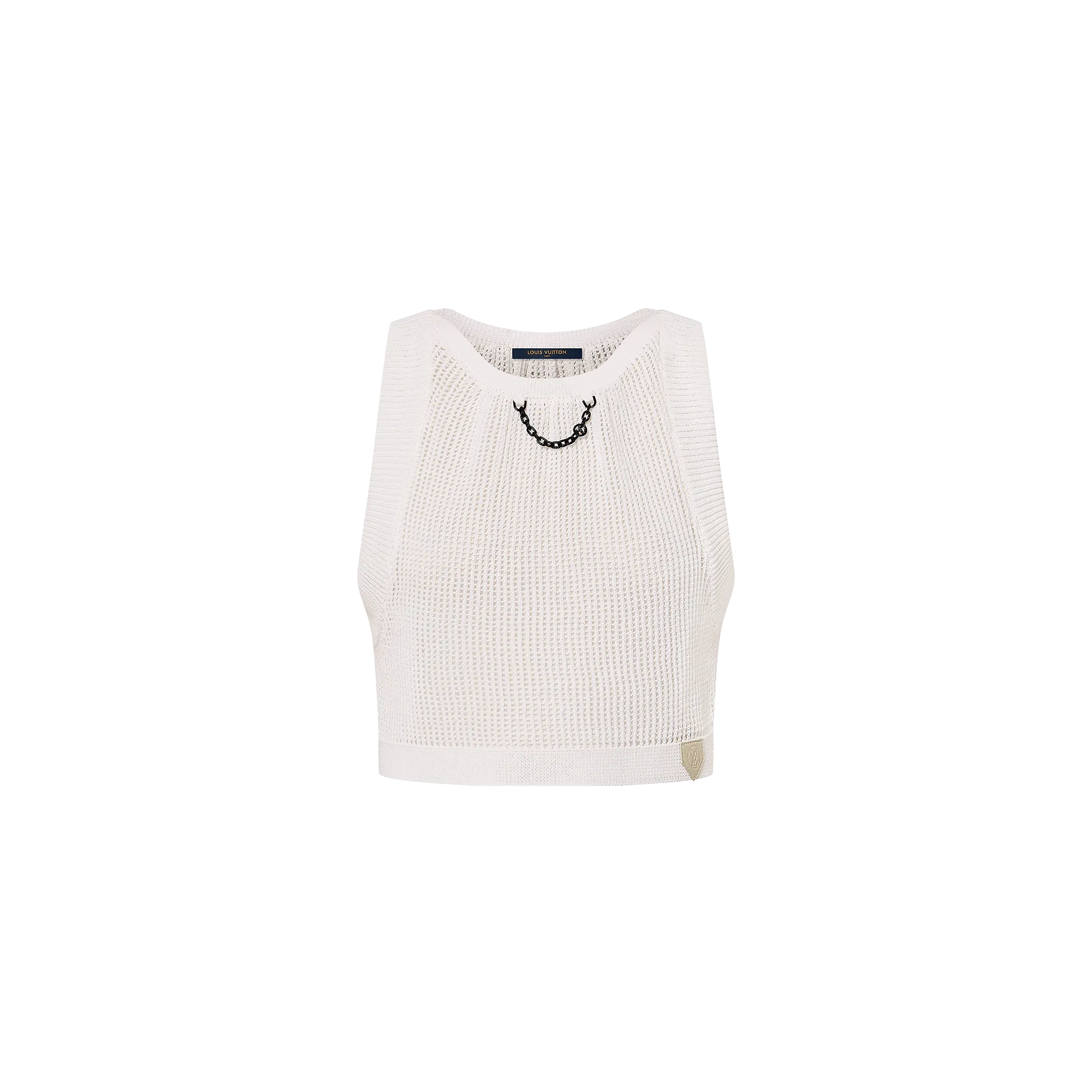 Louis Vuitton Mesh Knit Crop Top - Women - Ready-to-Wear 1AFTWO