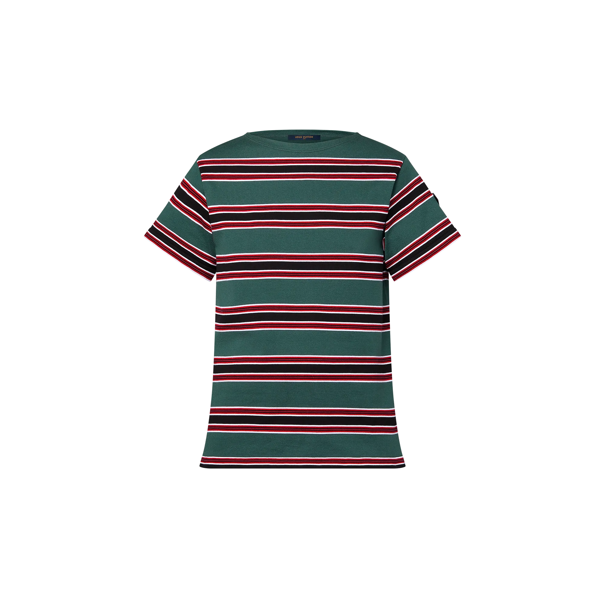 Louis Vuitton Graphic Stripes Knit Top - Women - Ready-to-Wear 1AFUAJ Forest Green