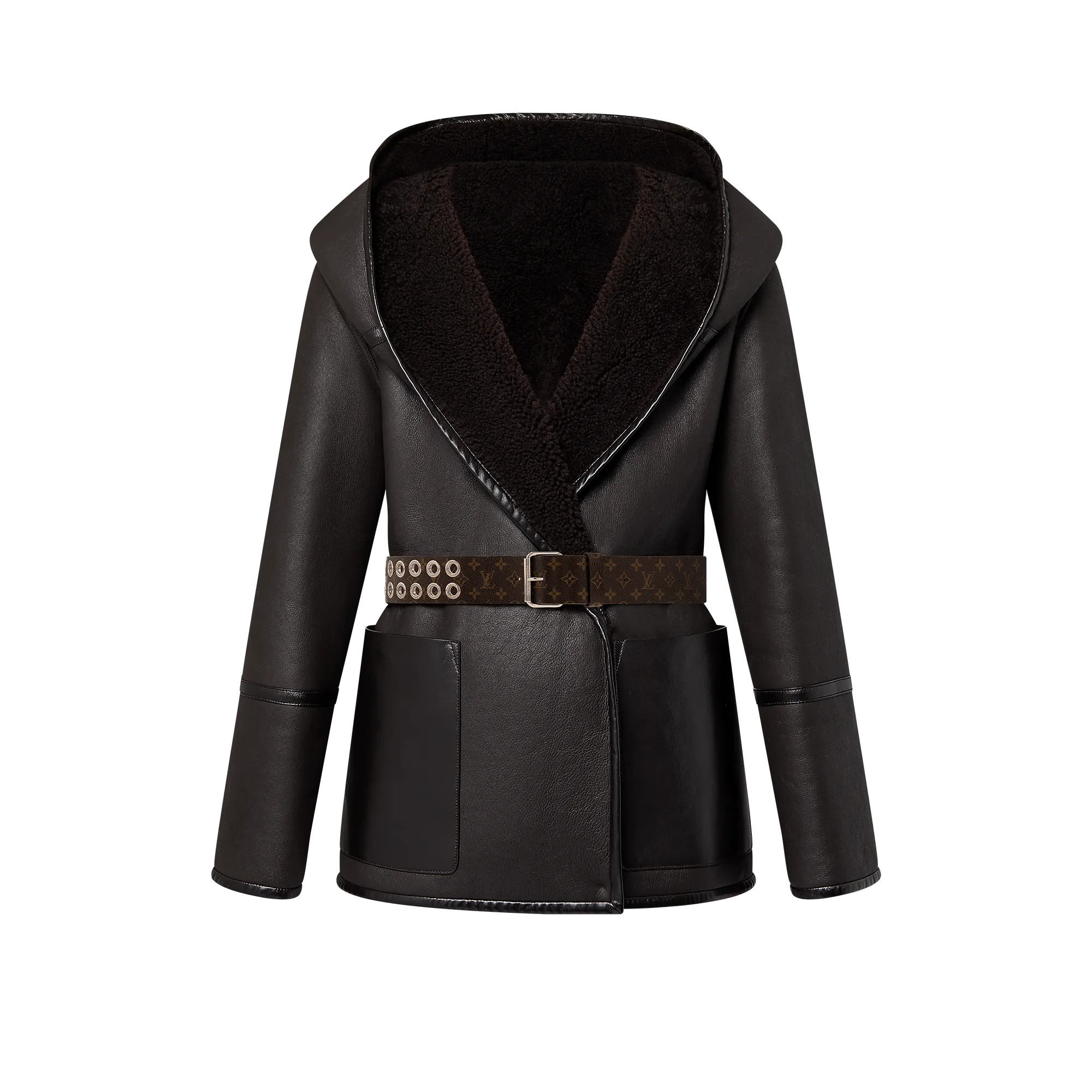 Louis Vuitton Signature Short Reversible Wrap Coat - Women - Ready - to - Wear 1AFUDF