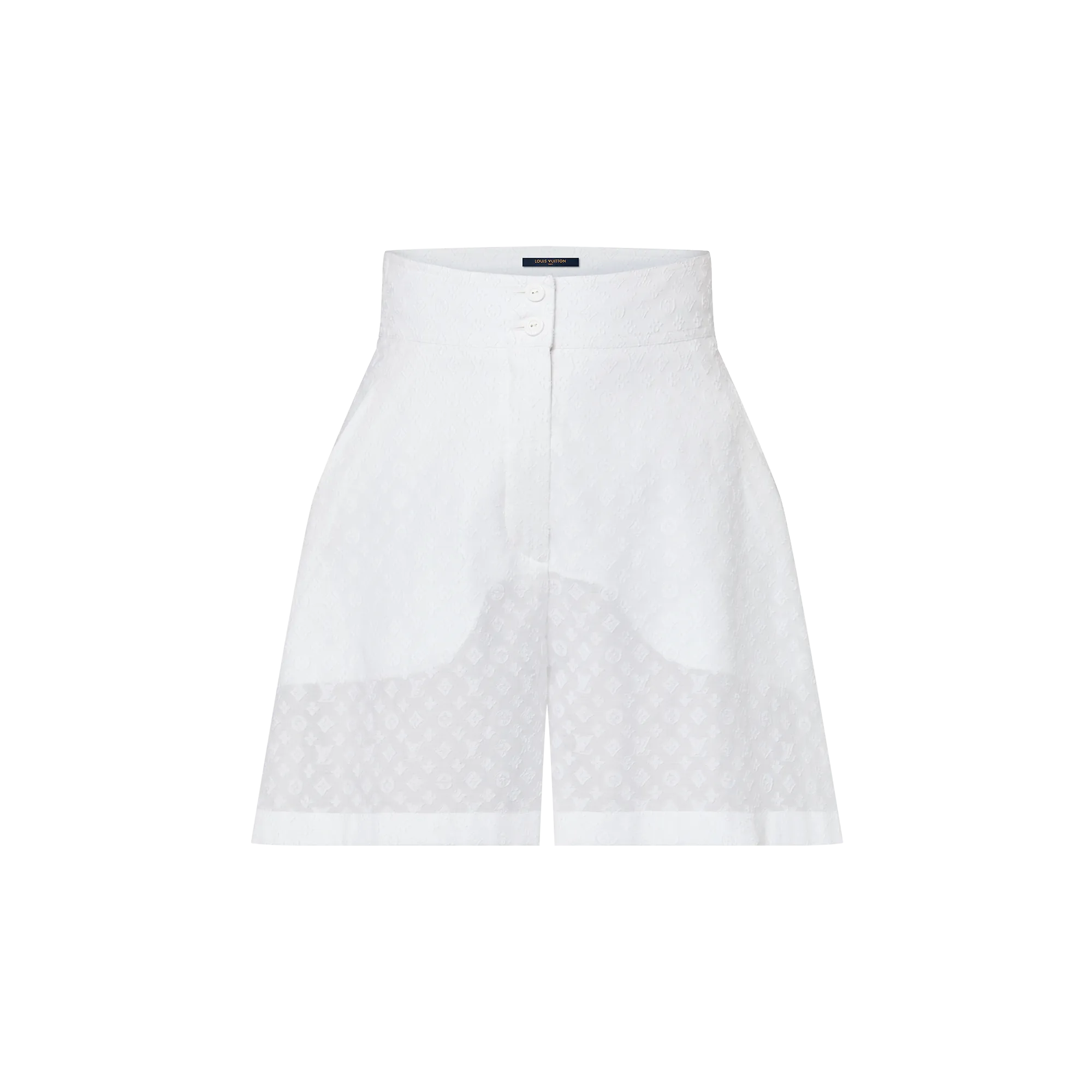 Louis Vuitton Monogram Fil Coupé Shorts - Women - Ready-to-Wear 1AFUJ7