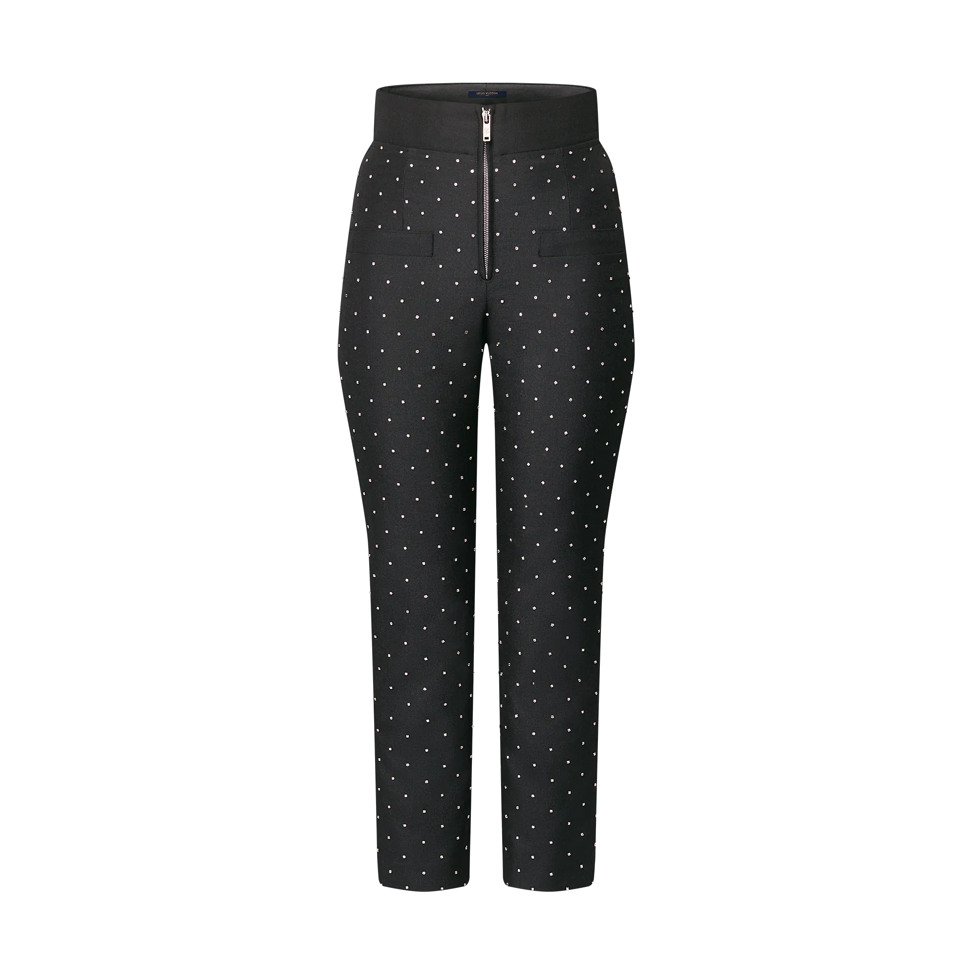 Louis Vuitton Rhinestone Tailored Pants - New - For Women 1AFUO3