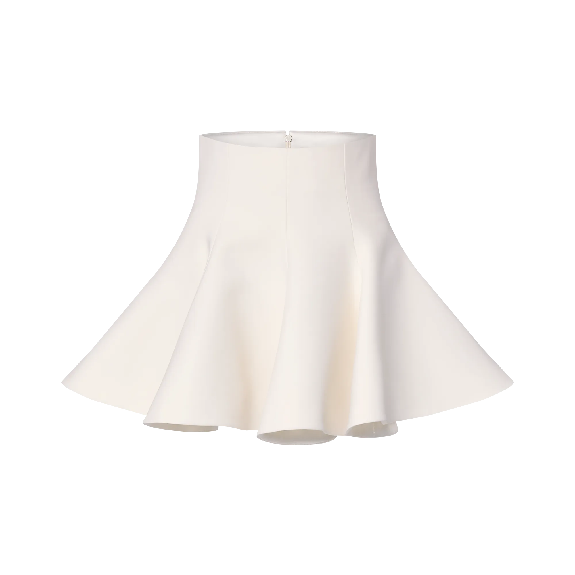 Louis Vuitton Wool - Silk Pleated Circle Skirt - Women - Ready - to - Wear 1AFUUR Optical White