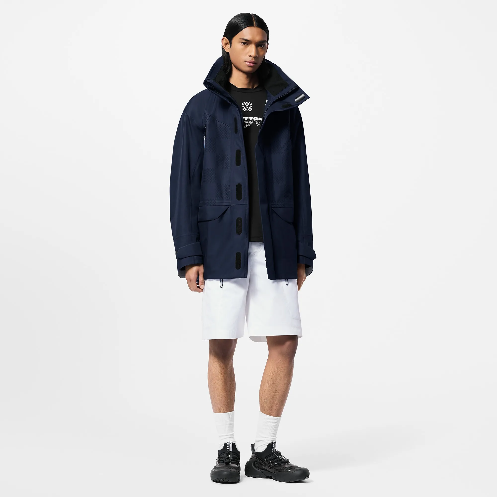 Louis Vuitton Technical Mid - Length Parka - Men - Ready - to - Wear 1AFVOY