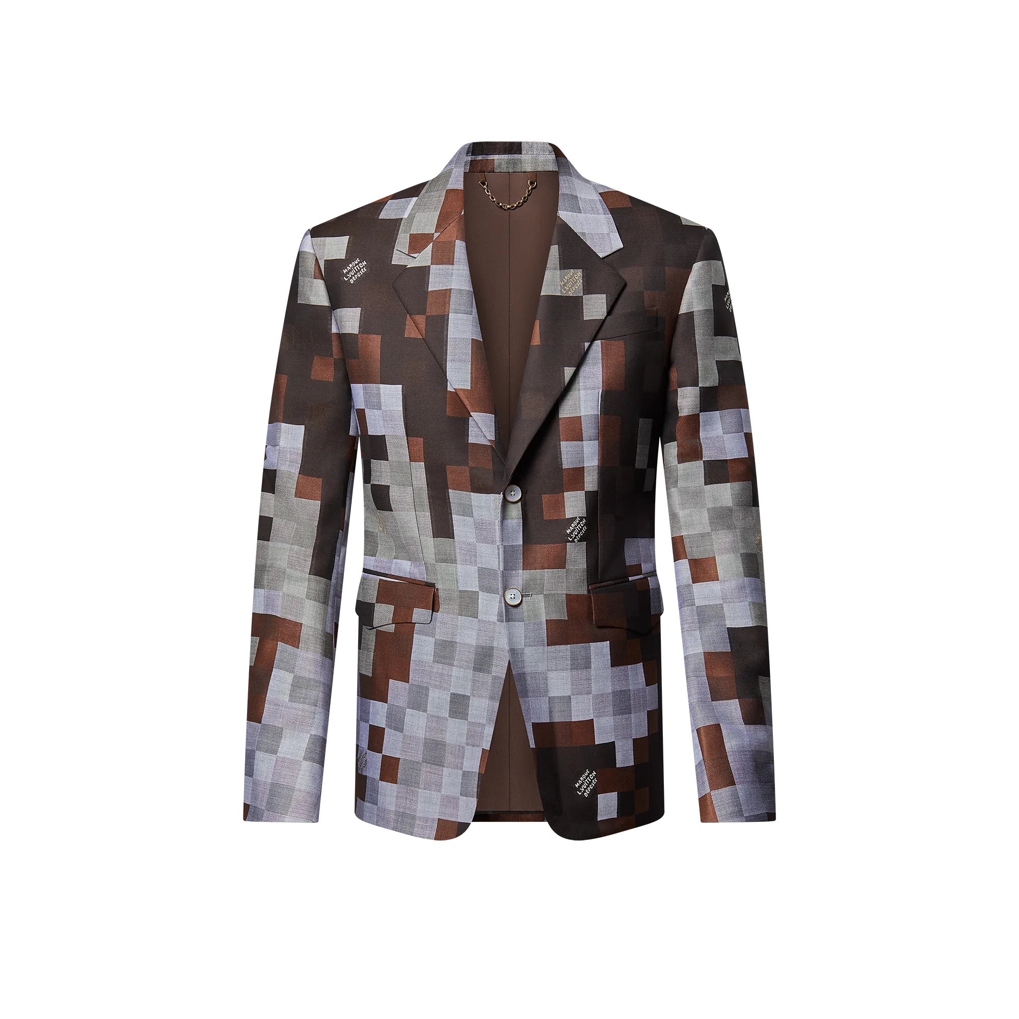 Louis Vuitton Single - Breasted Silk And Wool - Blend Jacket - Men - Ready - to - Wear 1AFWMR