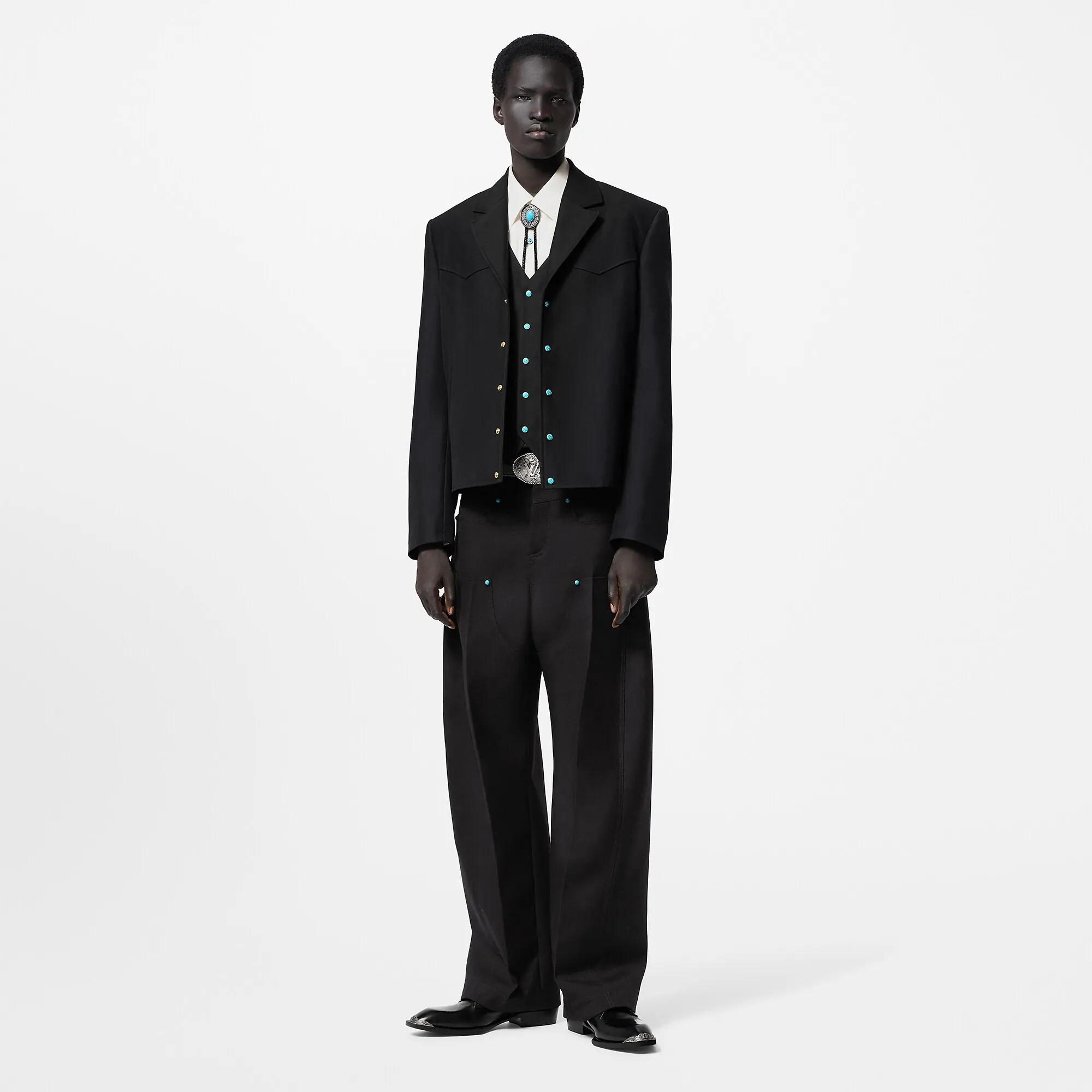 Louis Vuitton Tailored Wool Workwear Pants - Men - Ready - to - Wear 1AFWR0