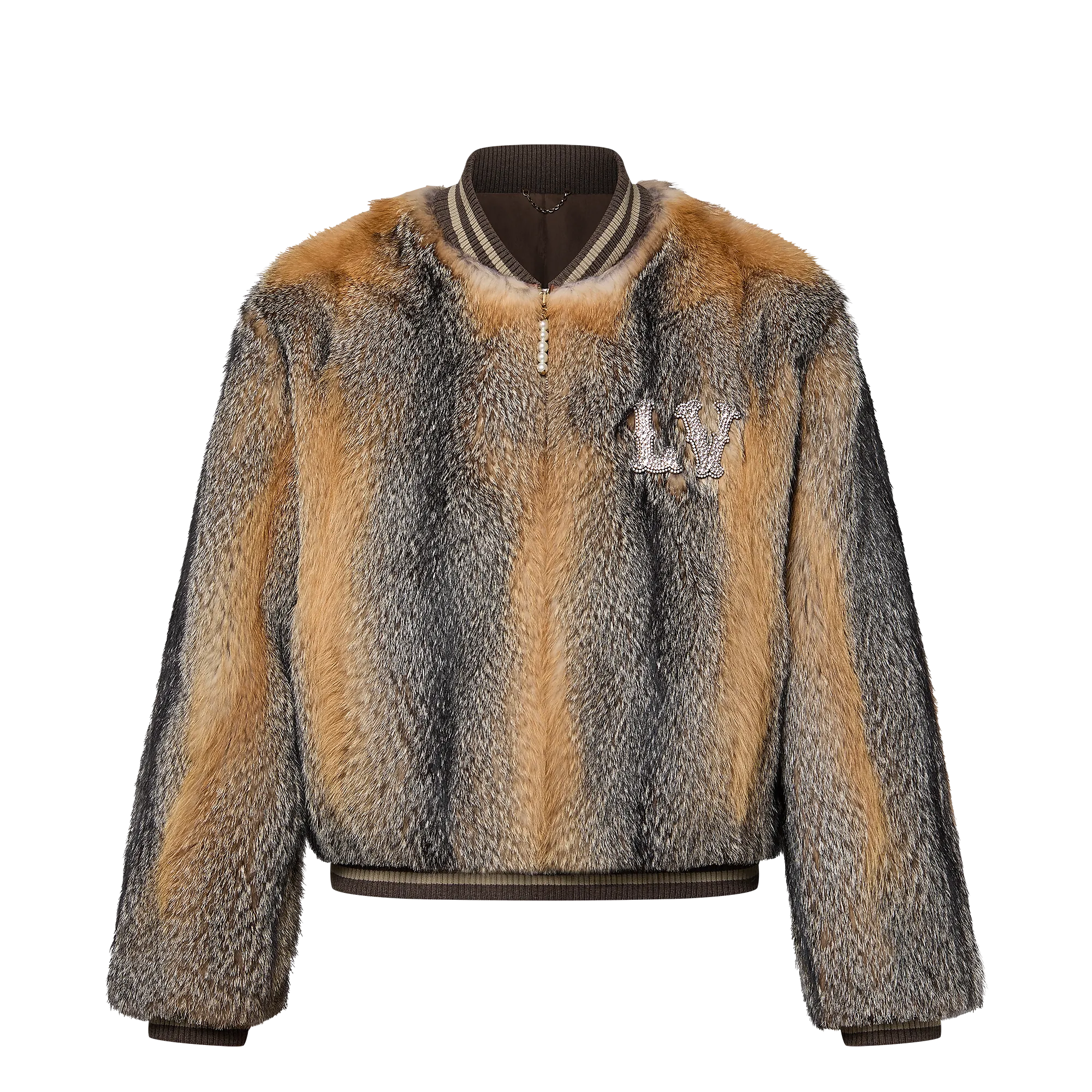 Louis Vuitton Fox Fur Bomber - Men - Ready - to - Wear 1AFXBF
