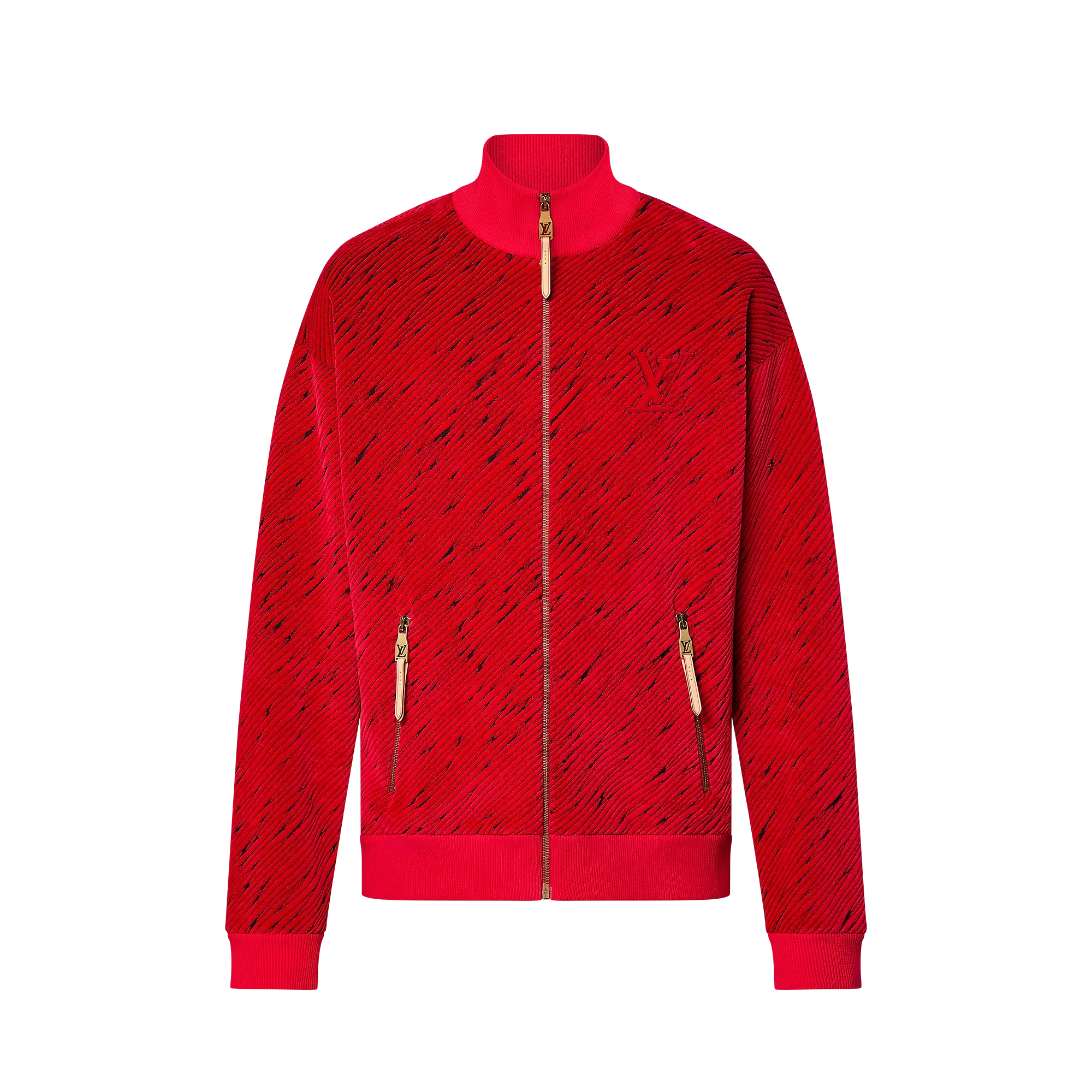 Louis Vuitton Jacquard Cotton Velvet Tracktop - Men - Ready - to - Wear 1AFXUA