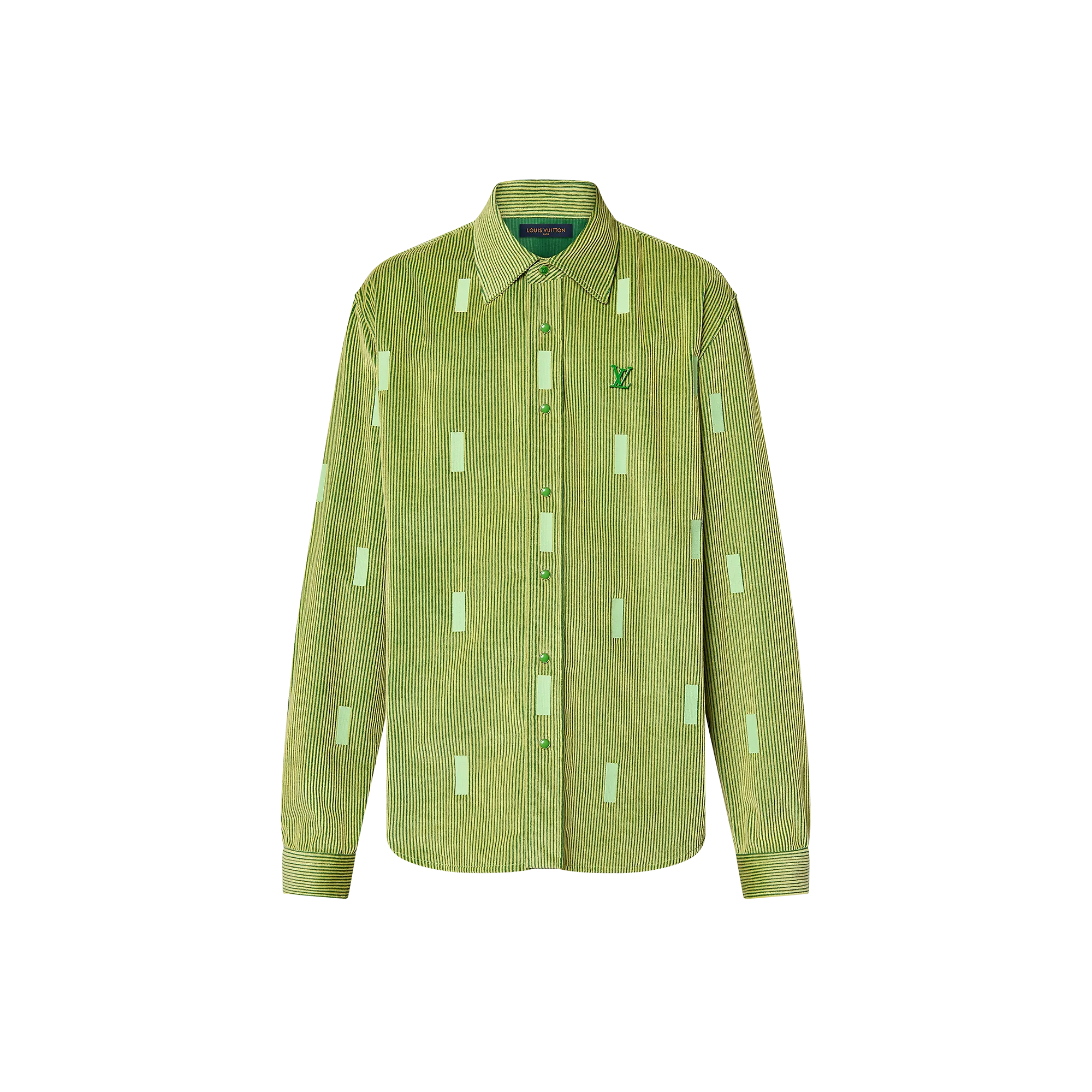 Louis Vuitton LV x Park Seo - Bo Corduroy Long - Sleeved Shirt - Men - Ready - to - Wear 1AFXUT
