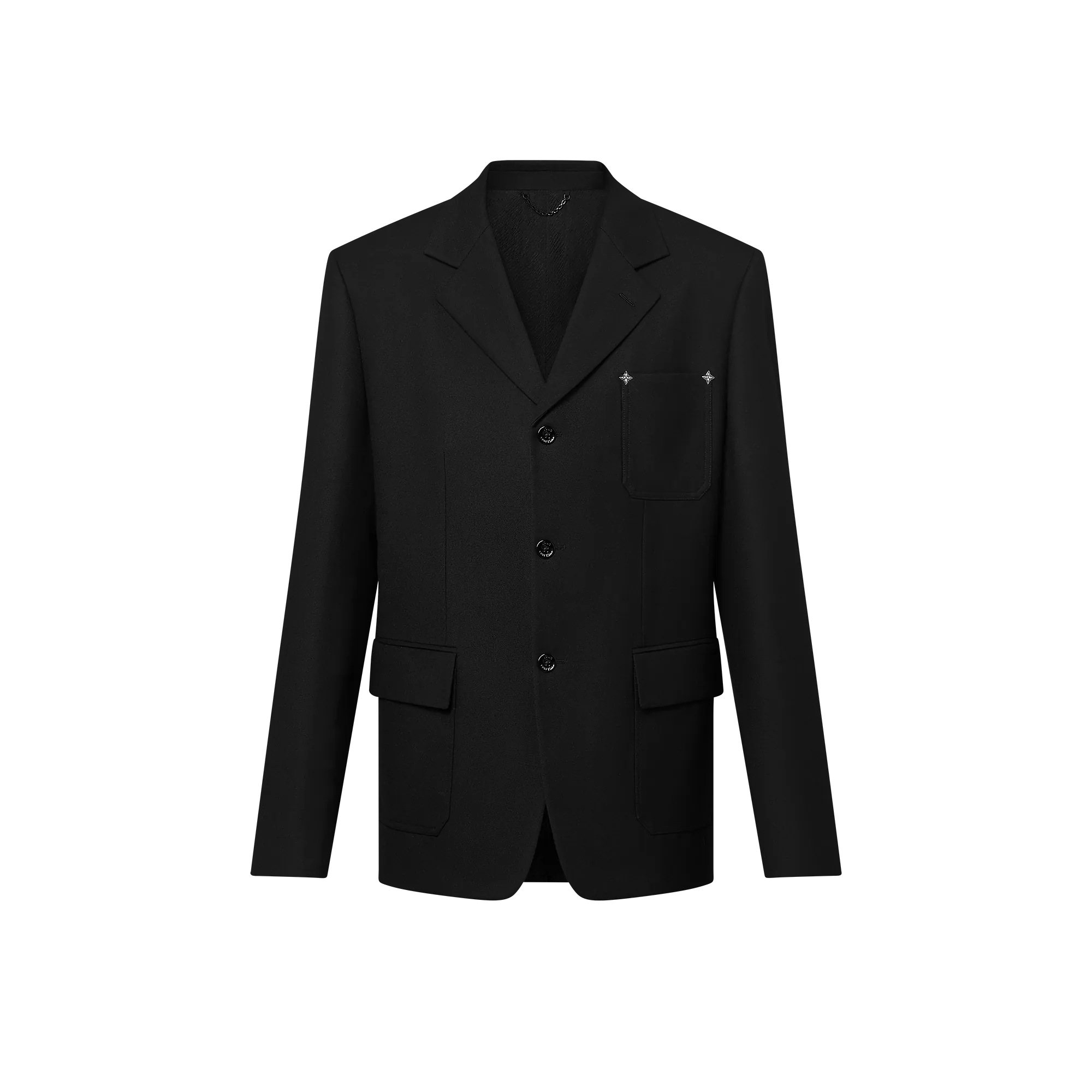 Louis Vuitton Tailored Single - Breasted Wool Jacket - Men - Ready - to - Wear 1AFY04