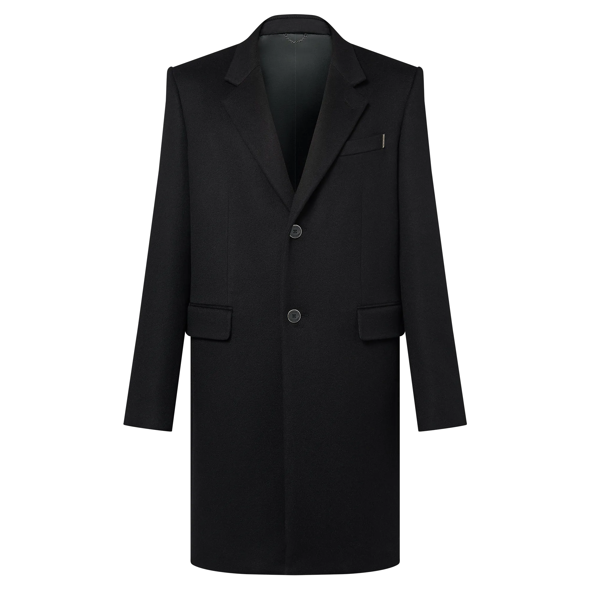 Louis Vuitton Single - Breasted Tailored Cashmere Coat - Men - Ready - to - Wear 1AFY65