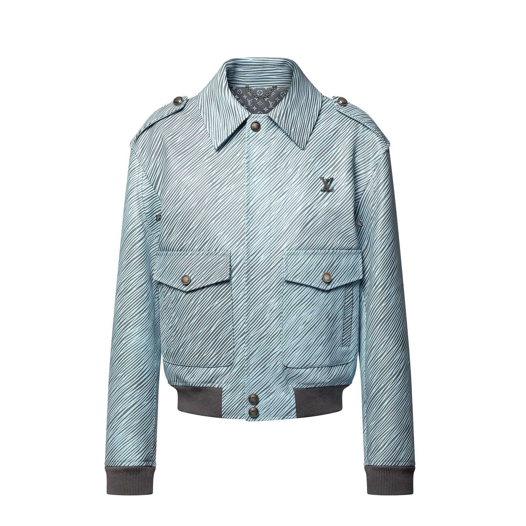 Louis Vuitton LV x Park Seo - Bo Epi Leather Flight Jacket - Men - Ready - to - Wear 1AFYGO