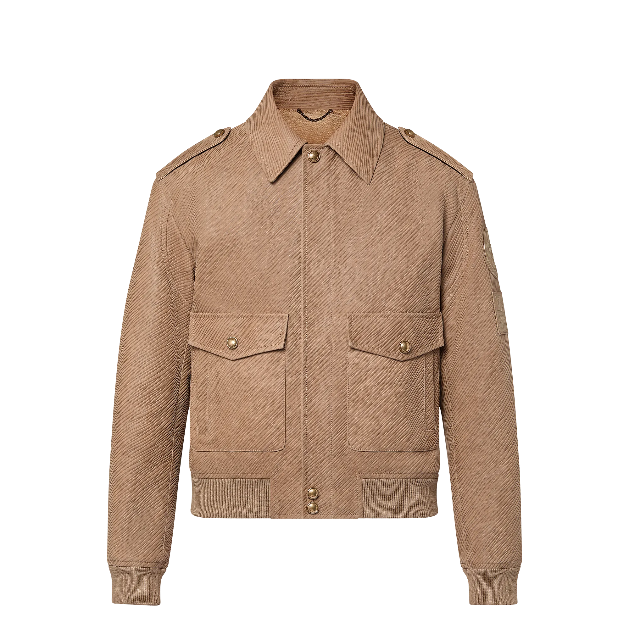 Louis Vuitton Epi Embossed Leather Flight Jacket - Men - Ready - to - Wear 1AFYH6