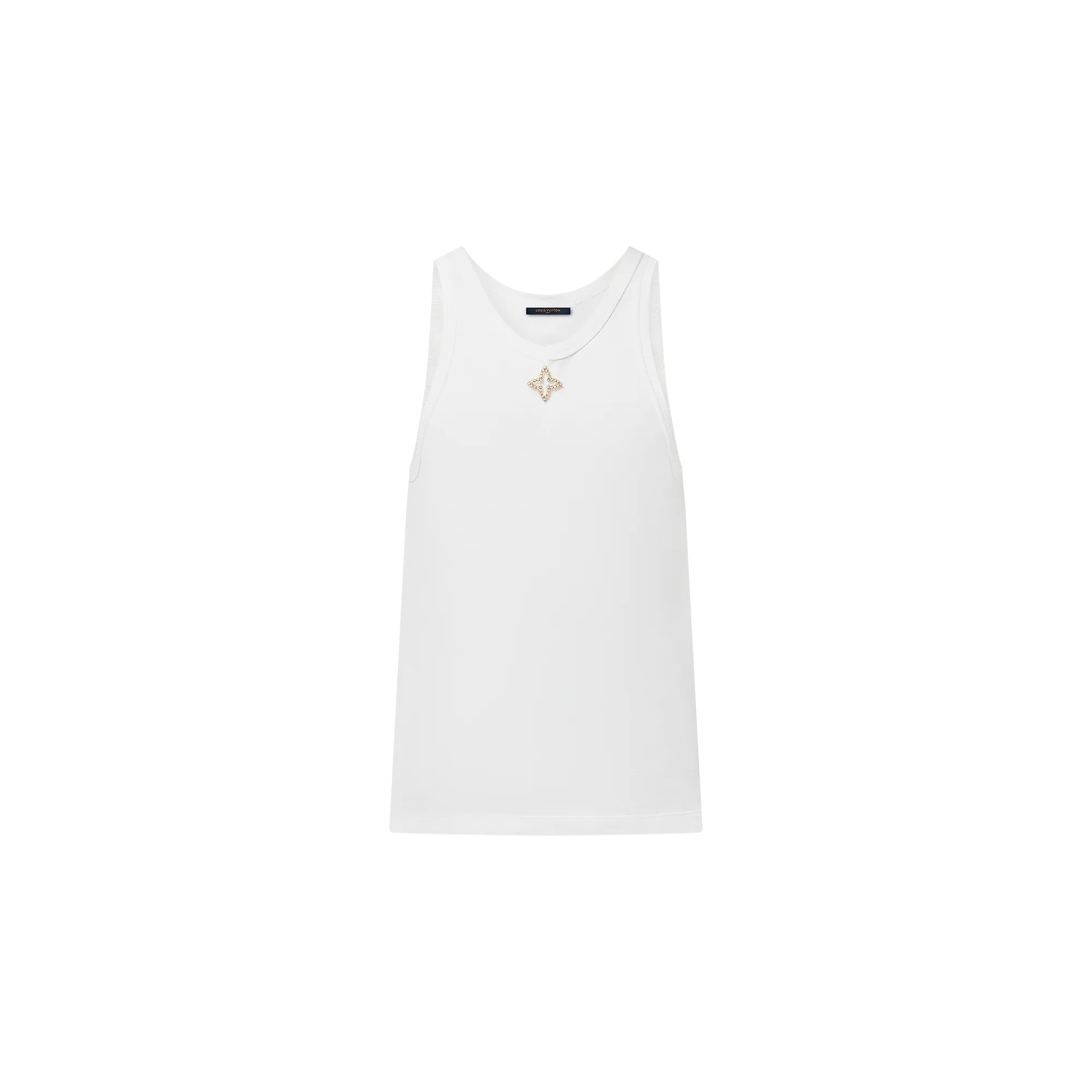Louis Vuitton Brooch Detail Tank Top - Women - Ready - to - Wear 1AFYOJ