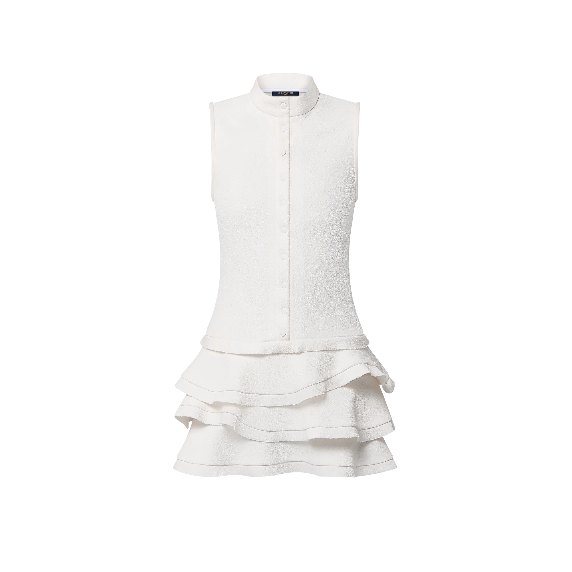 Louis Vuitton Low - Waist Ruffle Dress - Women - Ready - to - Wear 1AFYXU