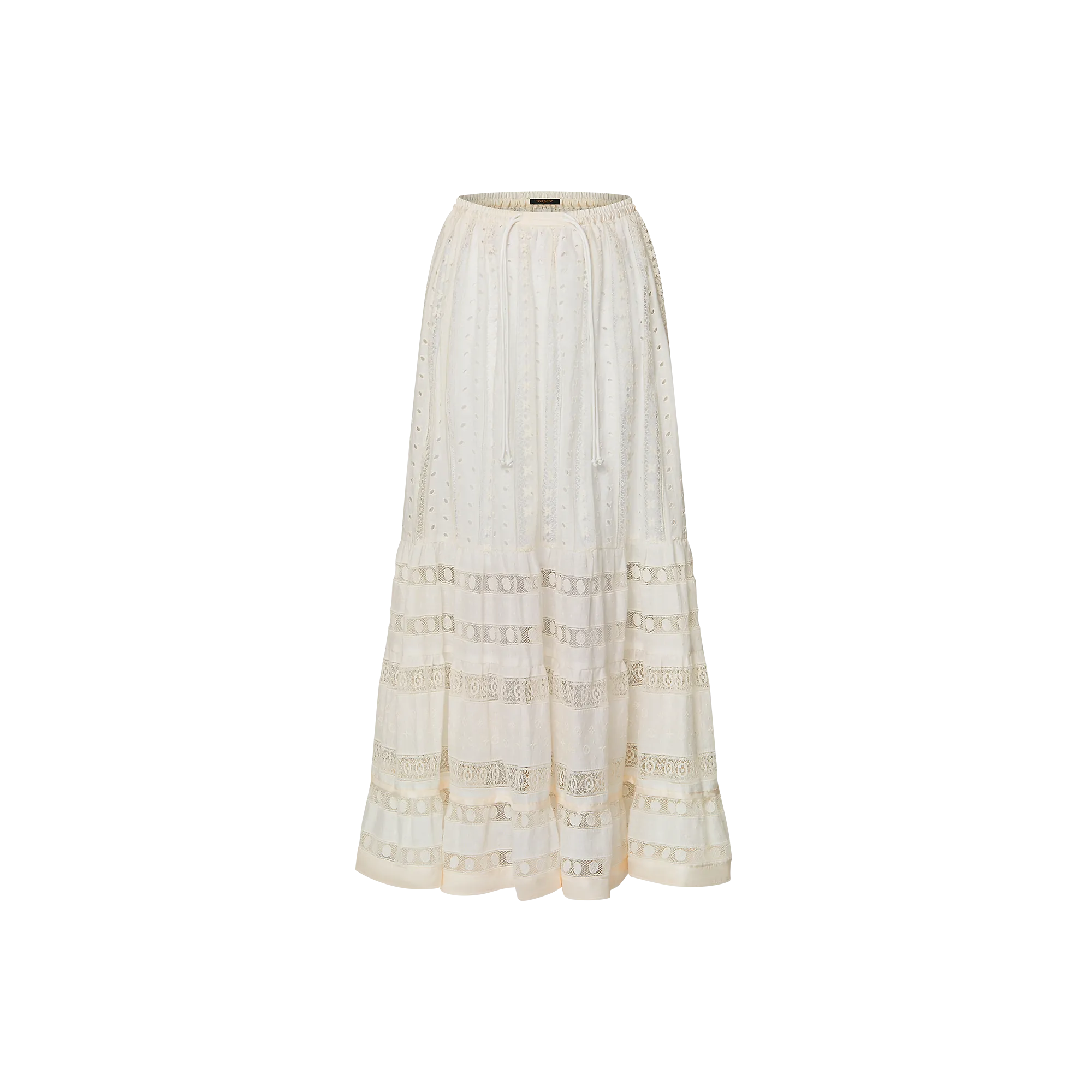 Louis Vuitton Broderie Anglaise Maxi Skirt - Women - Ready - to - Wear 1AFZFY