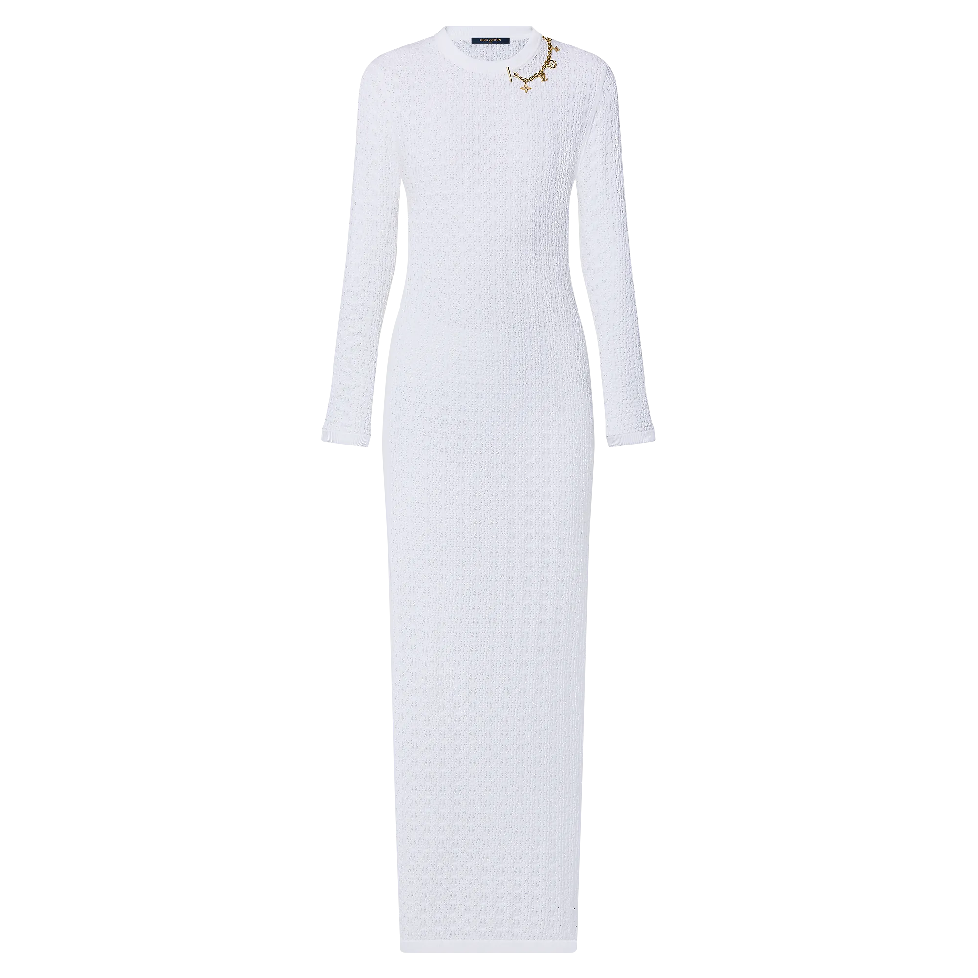 Louis Vuitton Lace Knit Charm Dress - Women - Ready - to - Wear 1AFZLH