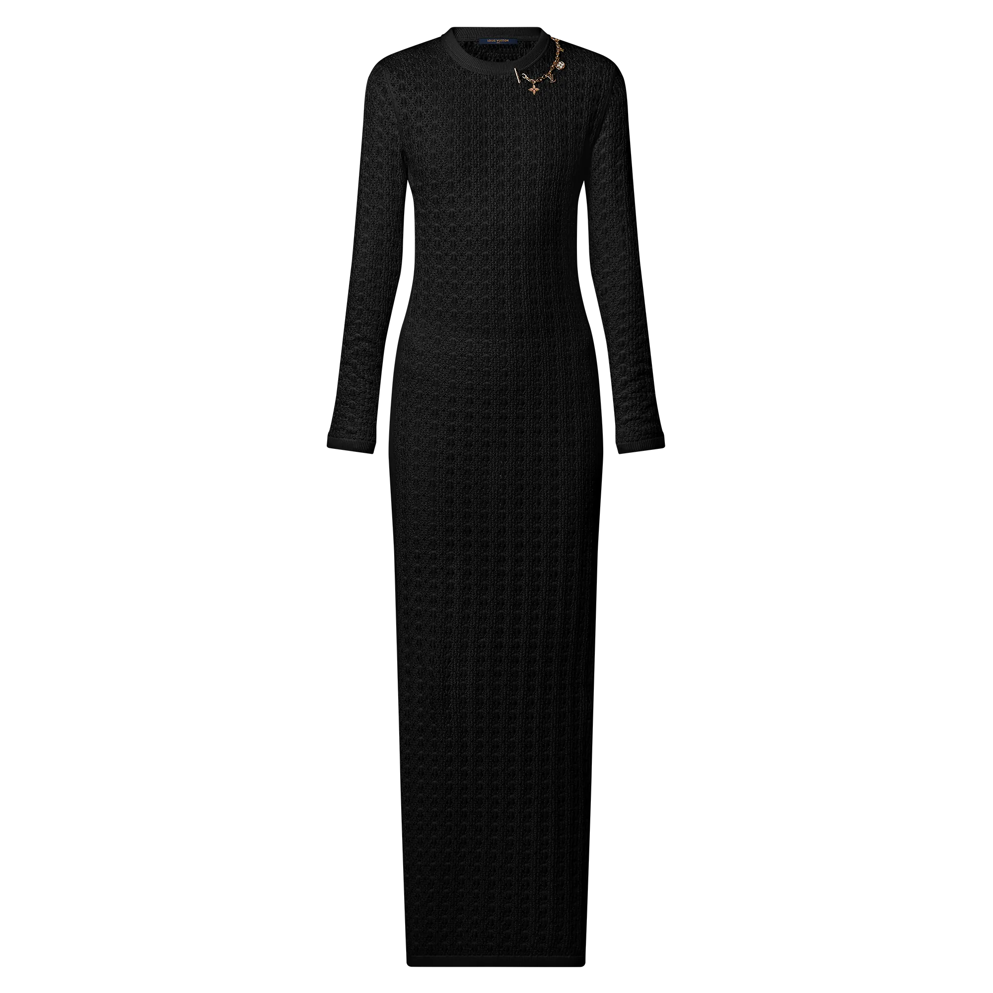 Louis Vuitton Lace Knit Charm Dress - Women - Ready - to - Wear 1AFZLO