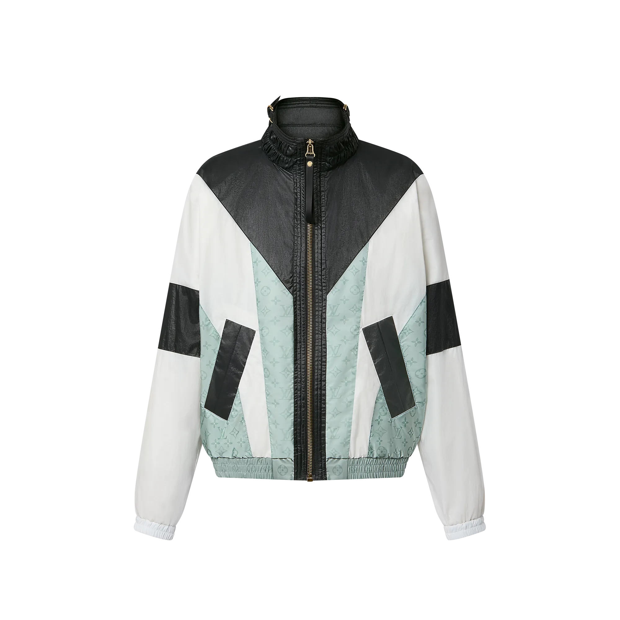 Louis Vuitton Monogram Accent Windbreaker - Women - Ready - to - Wear 1AFZWH