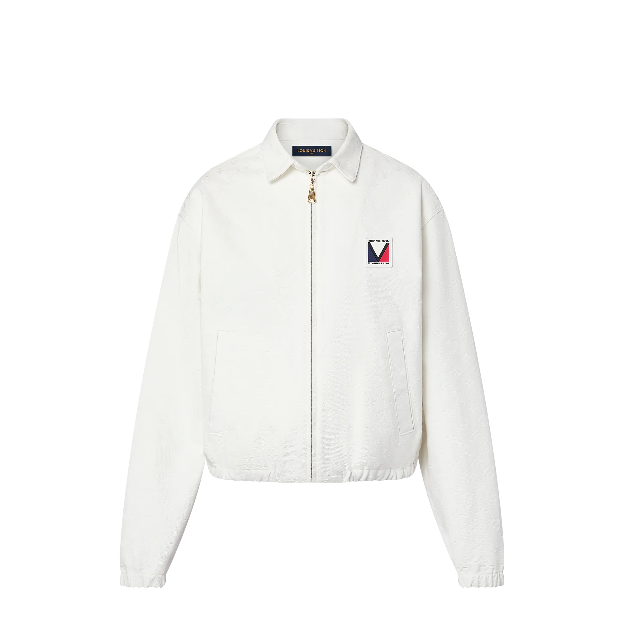 Louis Vuitton LV x AC Embossed Monogram Bomber Jacket - Women - Ready - to - Wear 1AFZX3