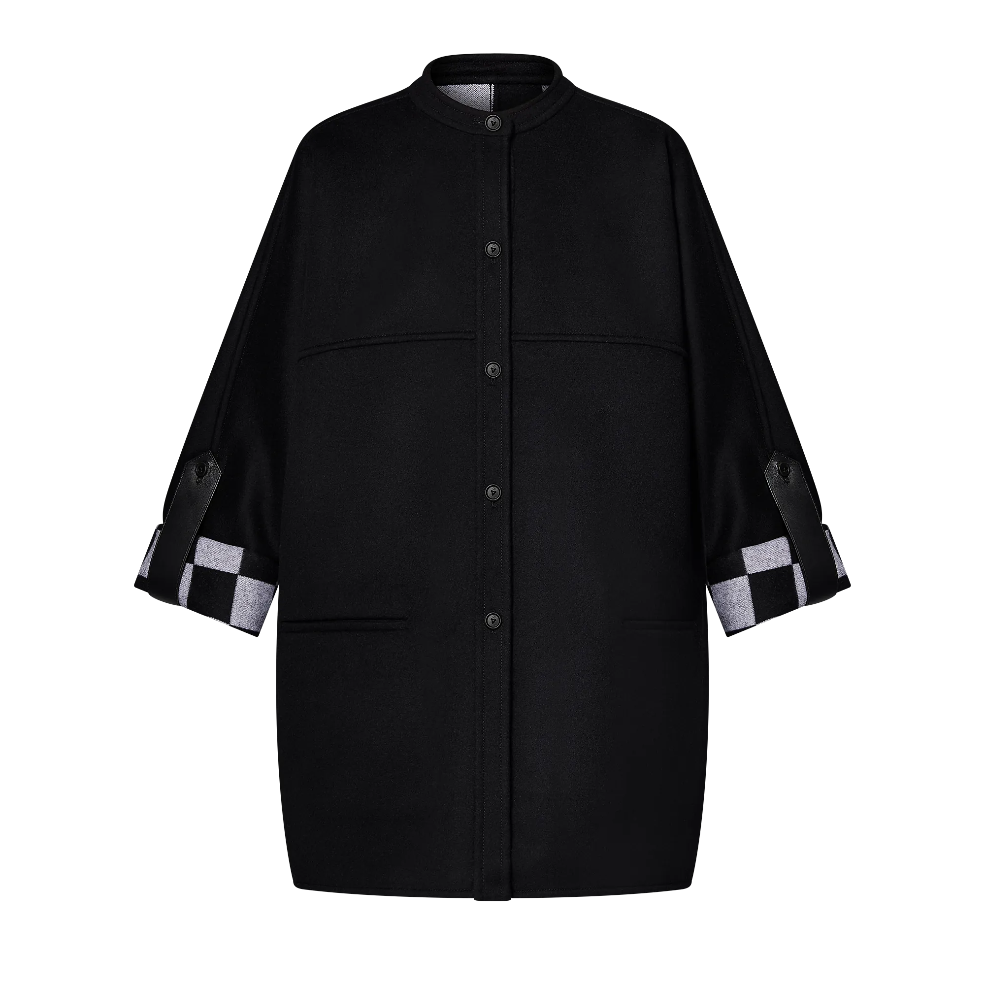 Louis Vuitton Signature Boxy Button - Up Coat - Women - Ready - to - Wear 1AGADN
