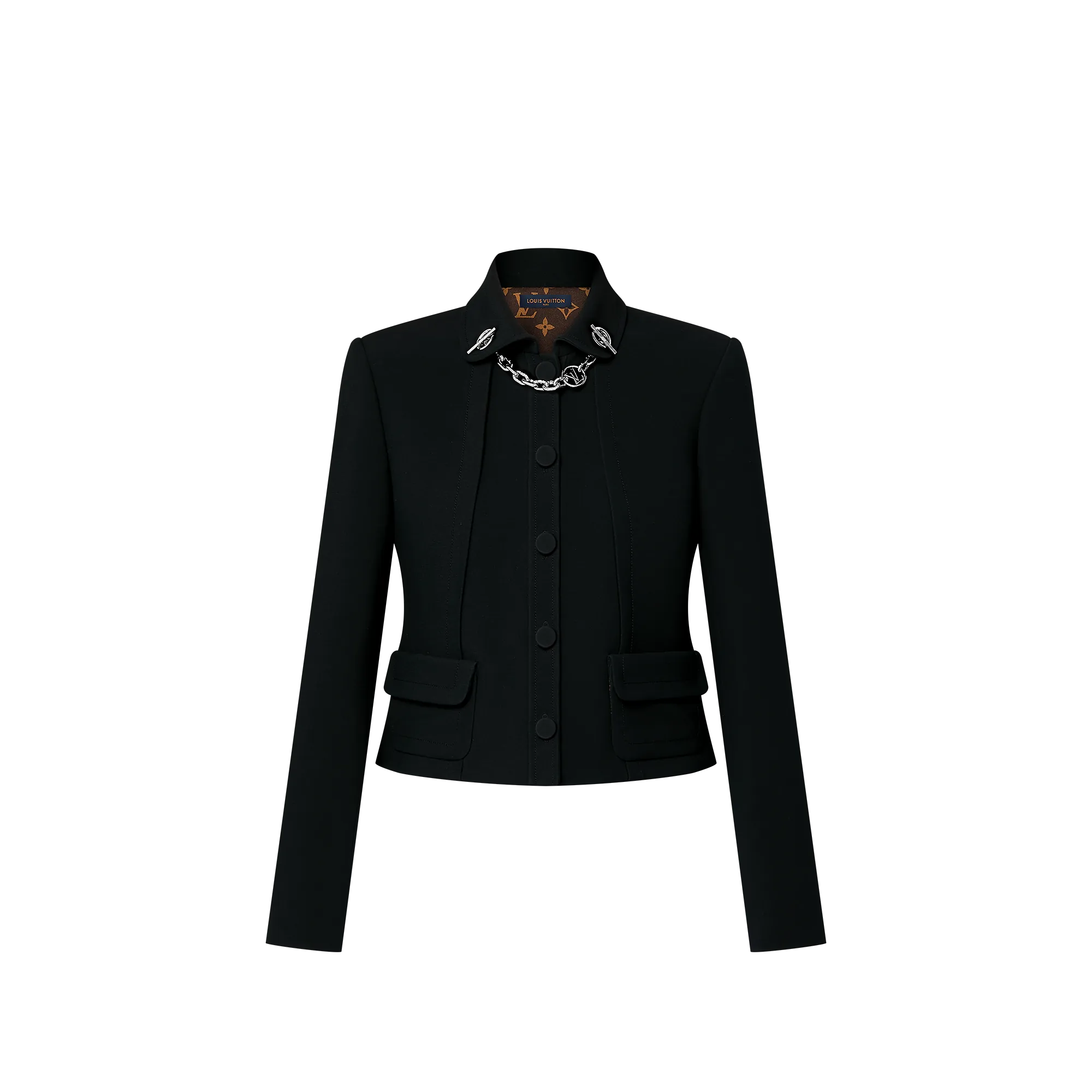Louis Vuitton LV Chain Tailored Jacket - Women - Ready - to - Wear 1AGAE4
