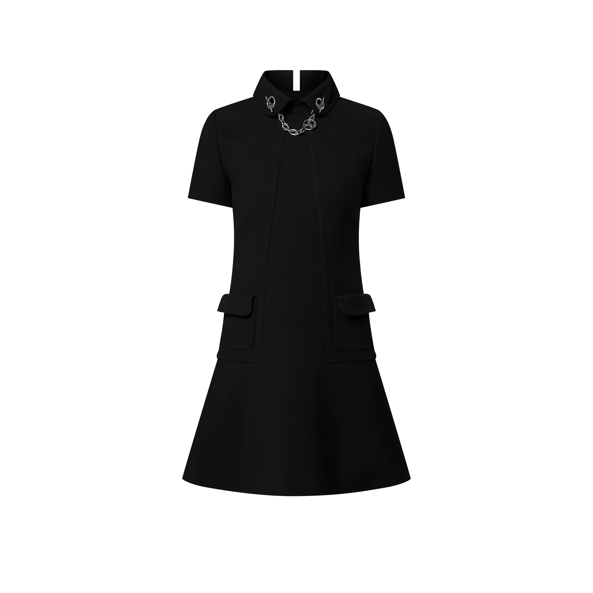 Louis Vuitton LV Chain Tailored Dress - Women - Ready - to - Wear 1AGAEC