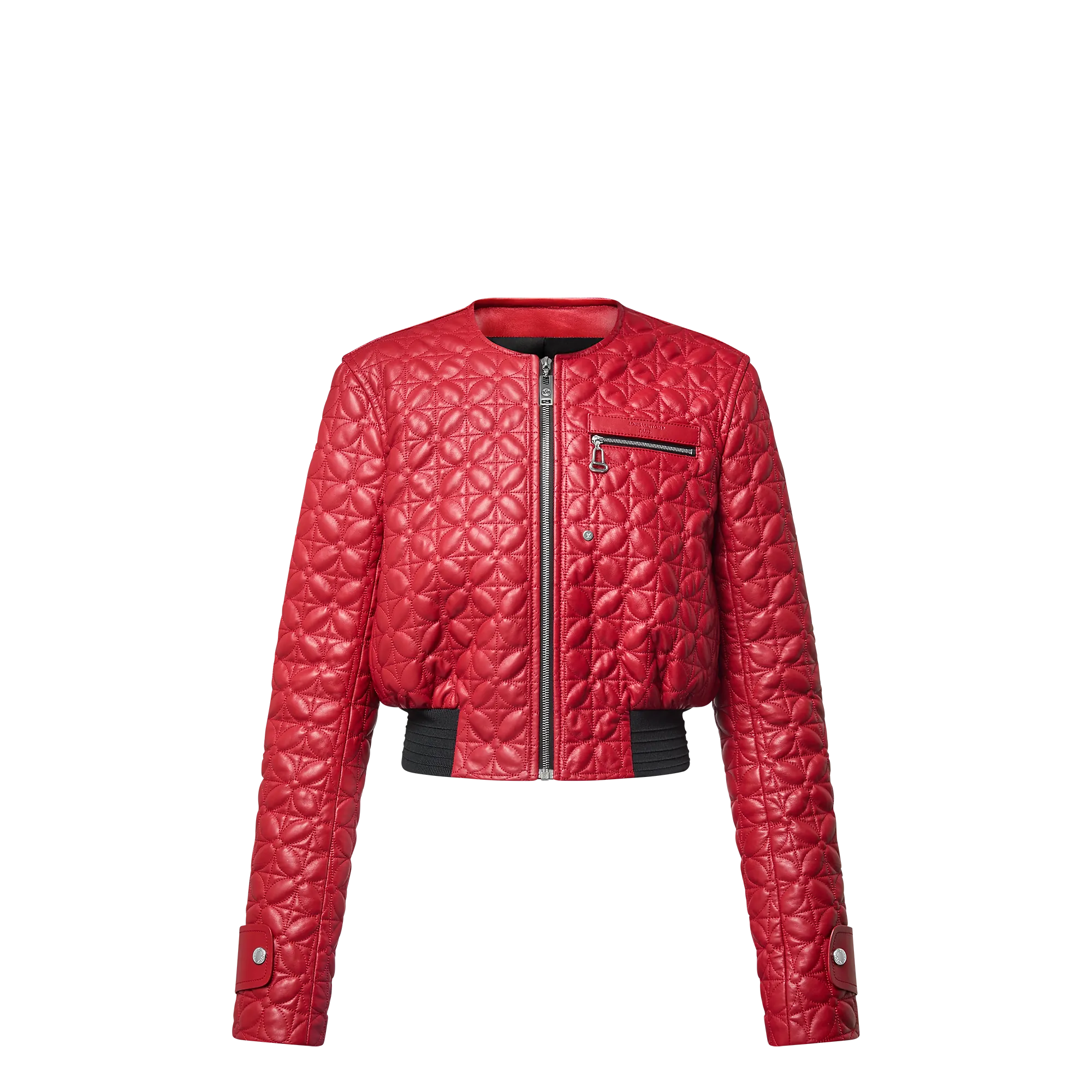 Louis Vuitton Quilted Monogram Flower Bomber Jacket - Women - Ready - to - Wear 1AGAFH