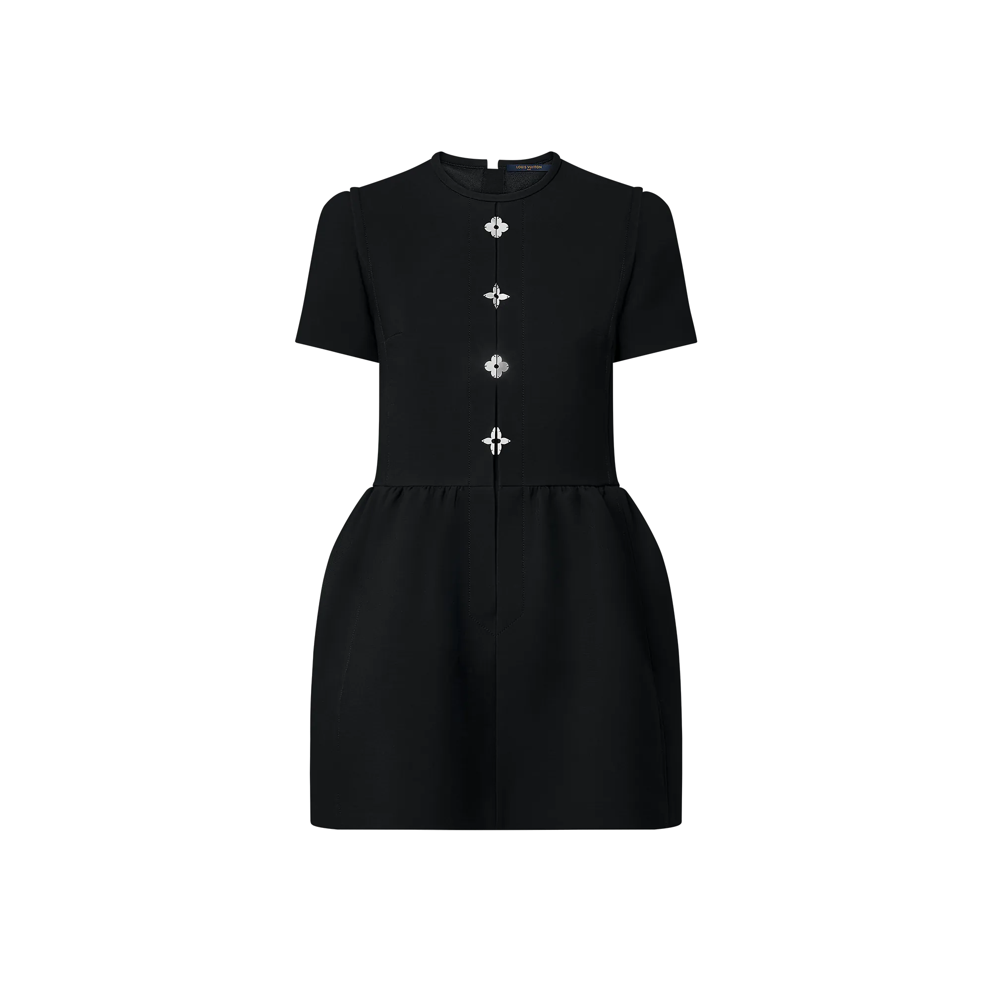 Louis Vuitton Monogram Flower Accent Dress - Women - Ready - to - Wear 1AGAIB