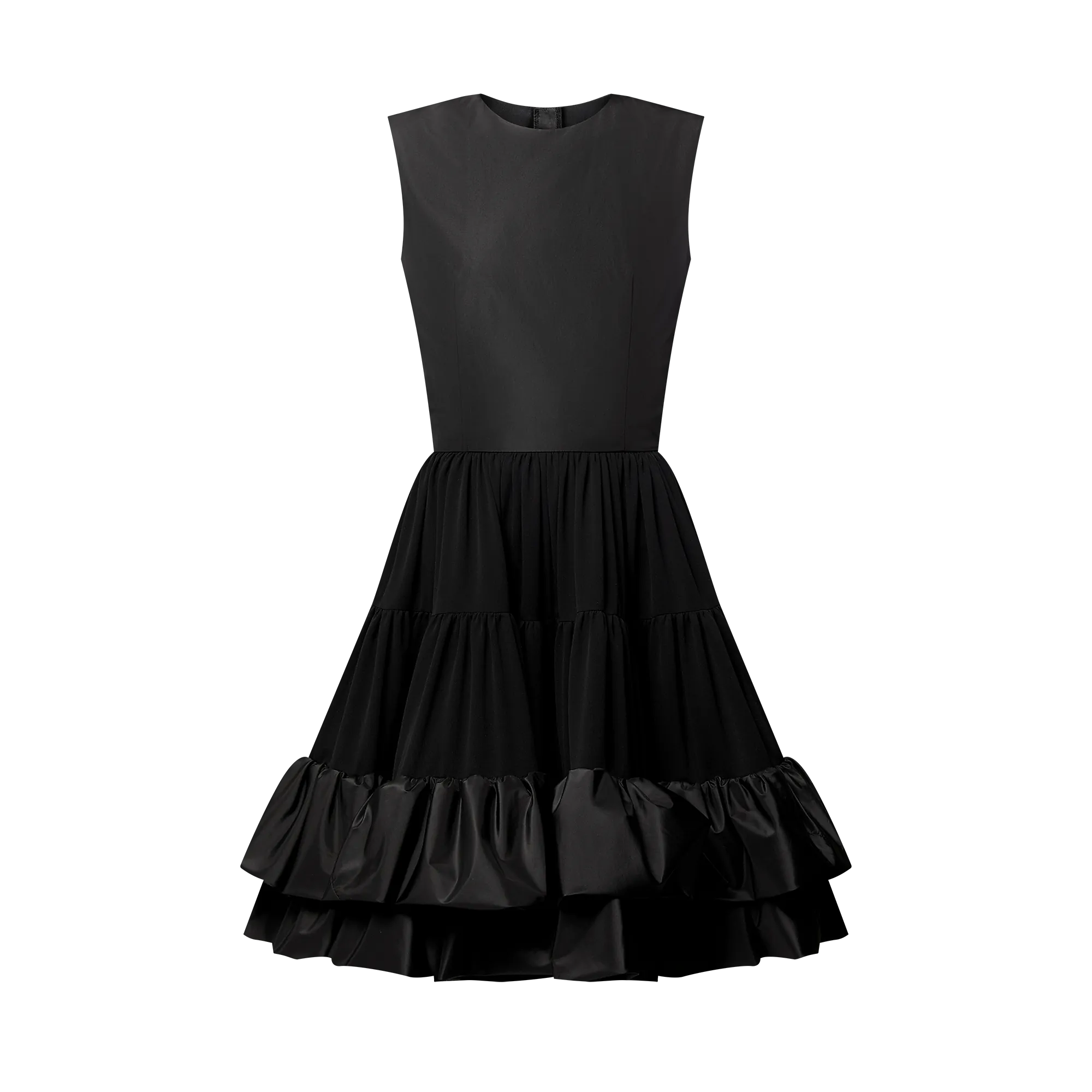 Louis Vuitton Ruffle Hem Dress - Women - Ready - to - Wear 1AGEEV