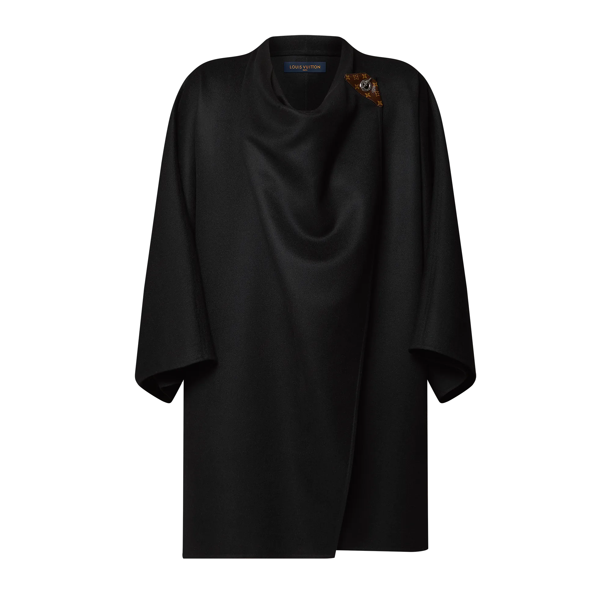 Louis Vuitton Drape Front Coat - Women - Ready - to - Wear 1AGERX