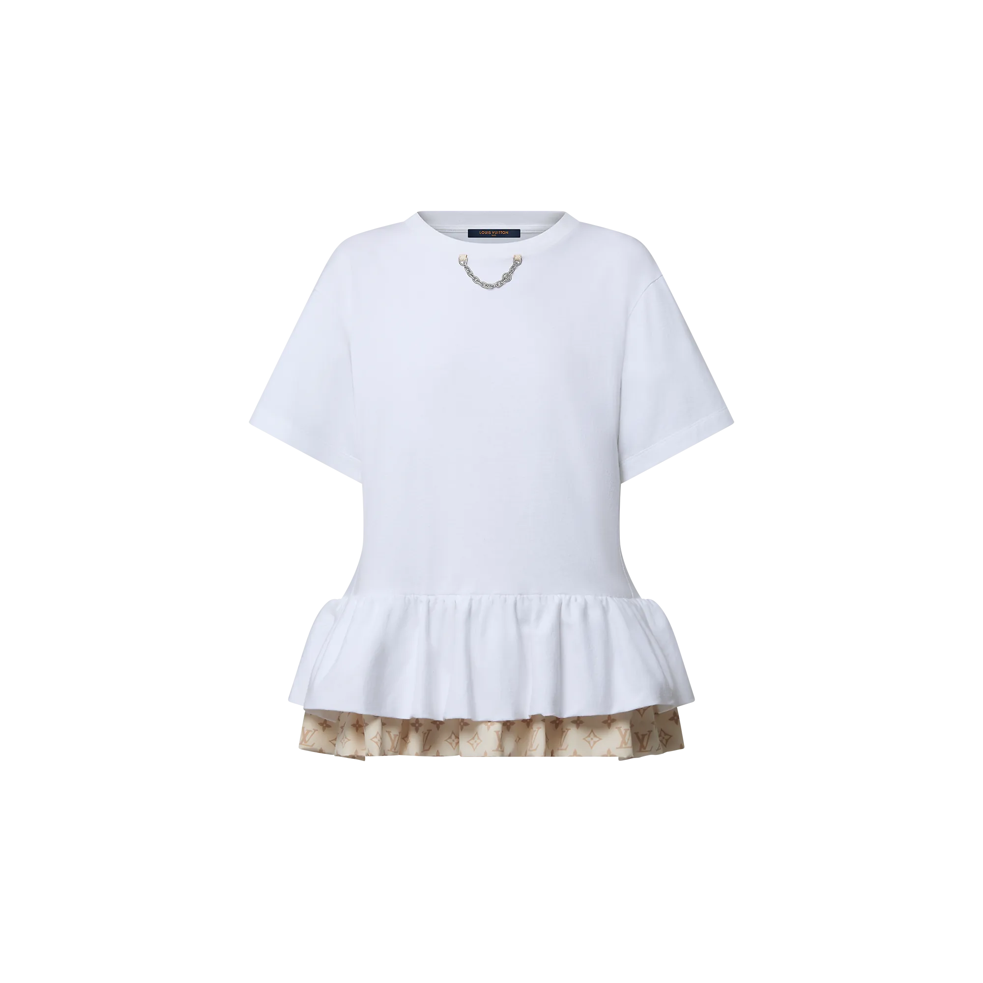 Louis Vuitton Monogram Flounce T - Shirt - Women - Ready - to - Wear 1AGEWK