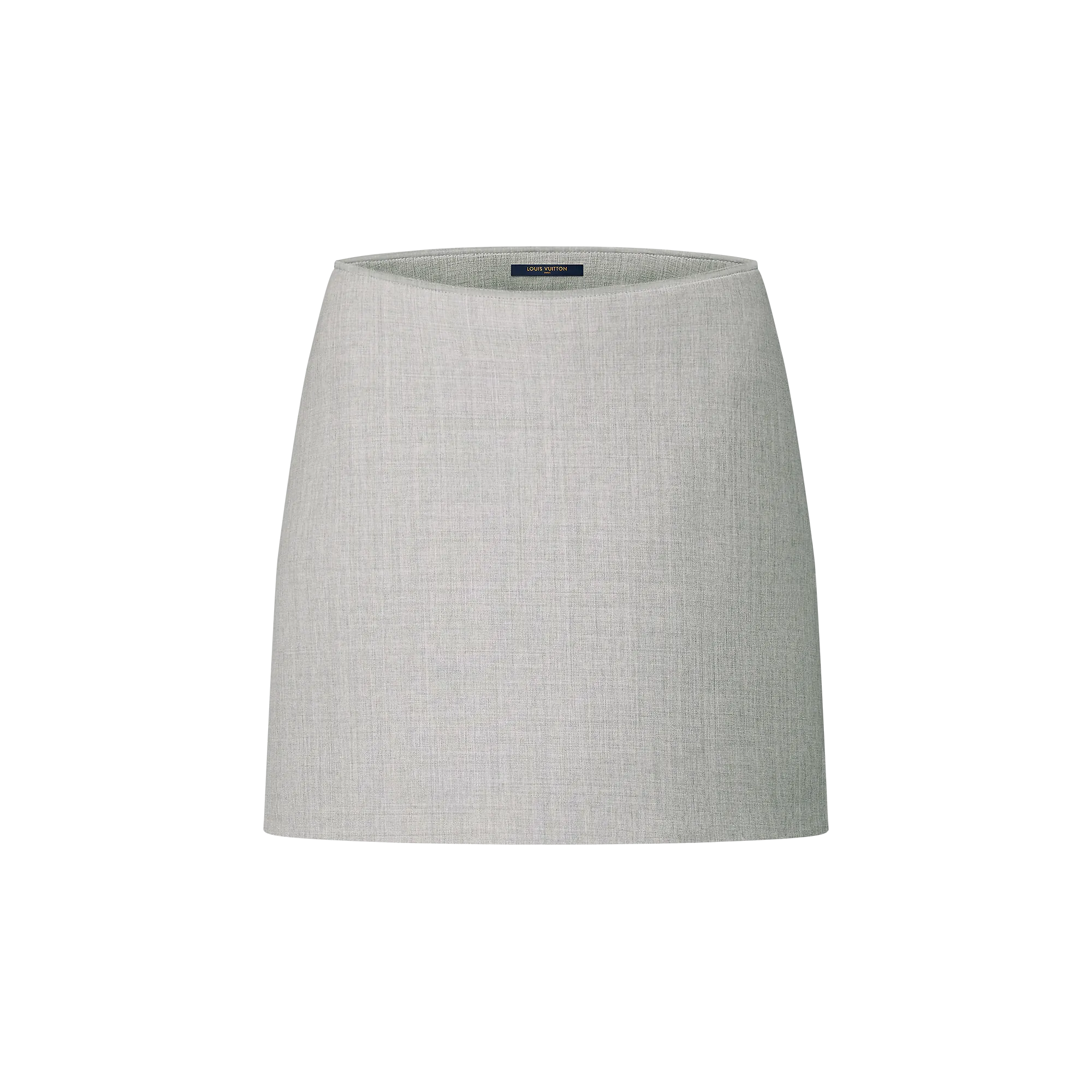 Louis Vuitton Bonded Jersey Mini Skirt - Women - Ready - to - Wear 1AGFDF Light Grey