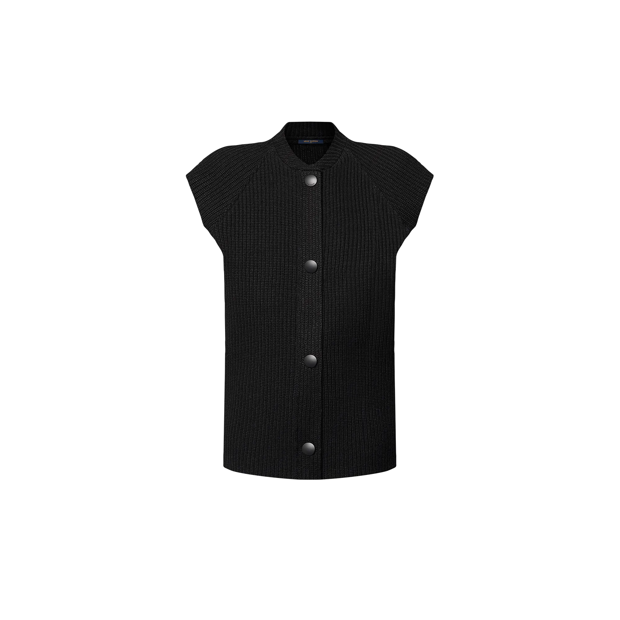 Louis Vuitton Sleeveless Ribbed Knit Cardigan - Women - Ready - to - Wear 1AGFRA