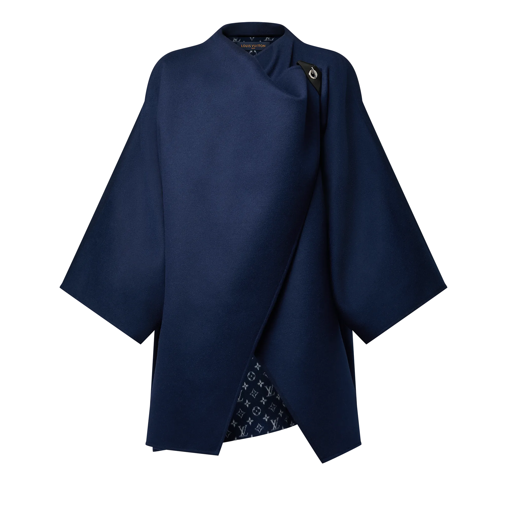 Louis Vuitton Double Face Drape Front Coat - Women - Ready - to - Wear 1AGGLP