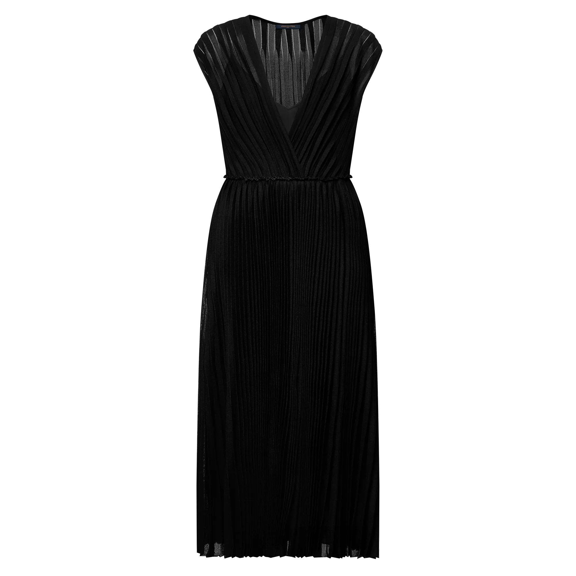 Louis Vuitton Pleated Silk Dress - Women - Ready - to - Wear 1AGGQO