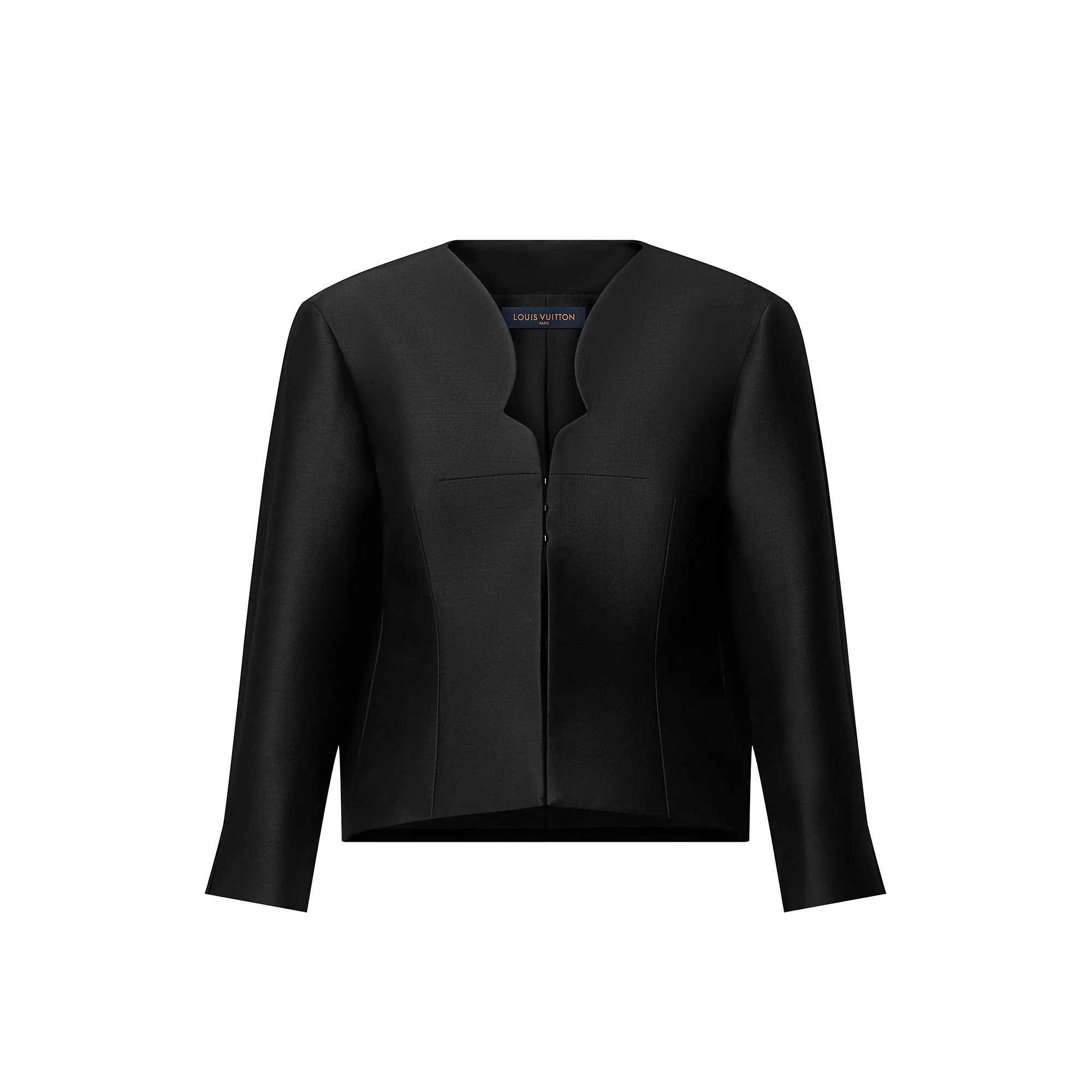 Louis Vuitton Cut - Out Neckline Mikado Jacket - Women - Ready - to - Wear 1AGGY6